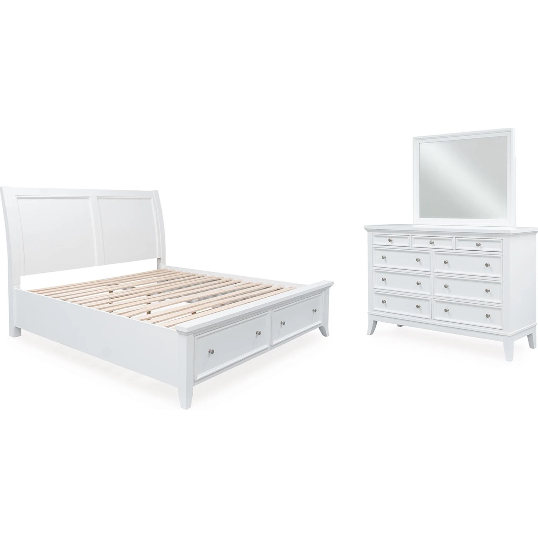 Trulani-Exclusive 5 Piece Sleigh Bedroom - Image 11
