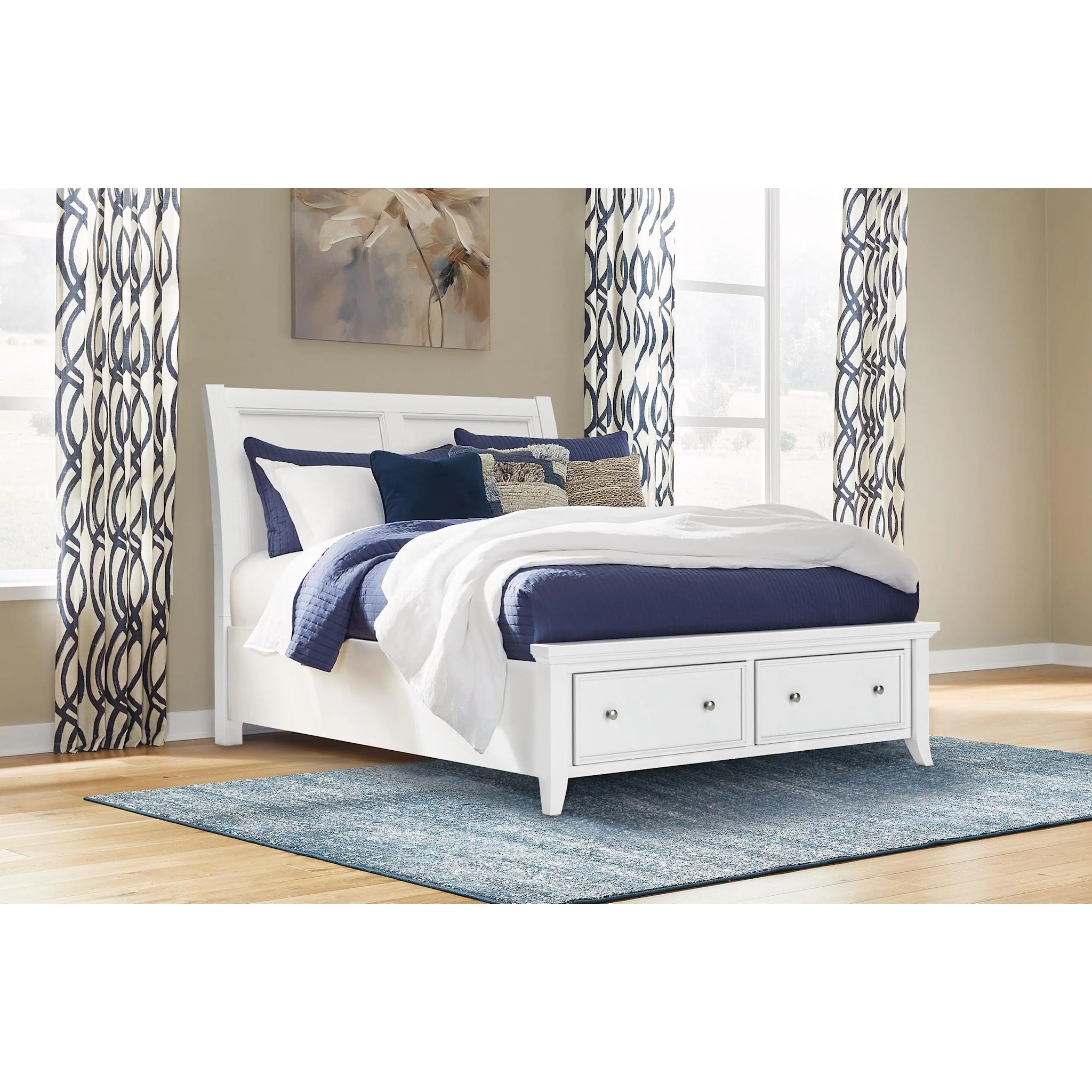 Trulani-Exclusive Sleigh Storage Bed - Image 17
