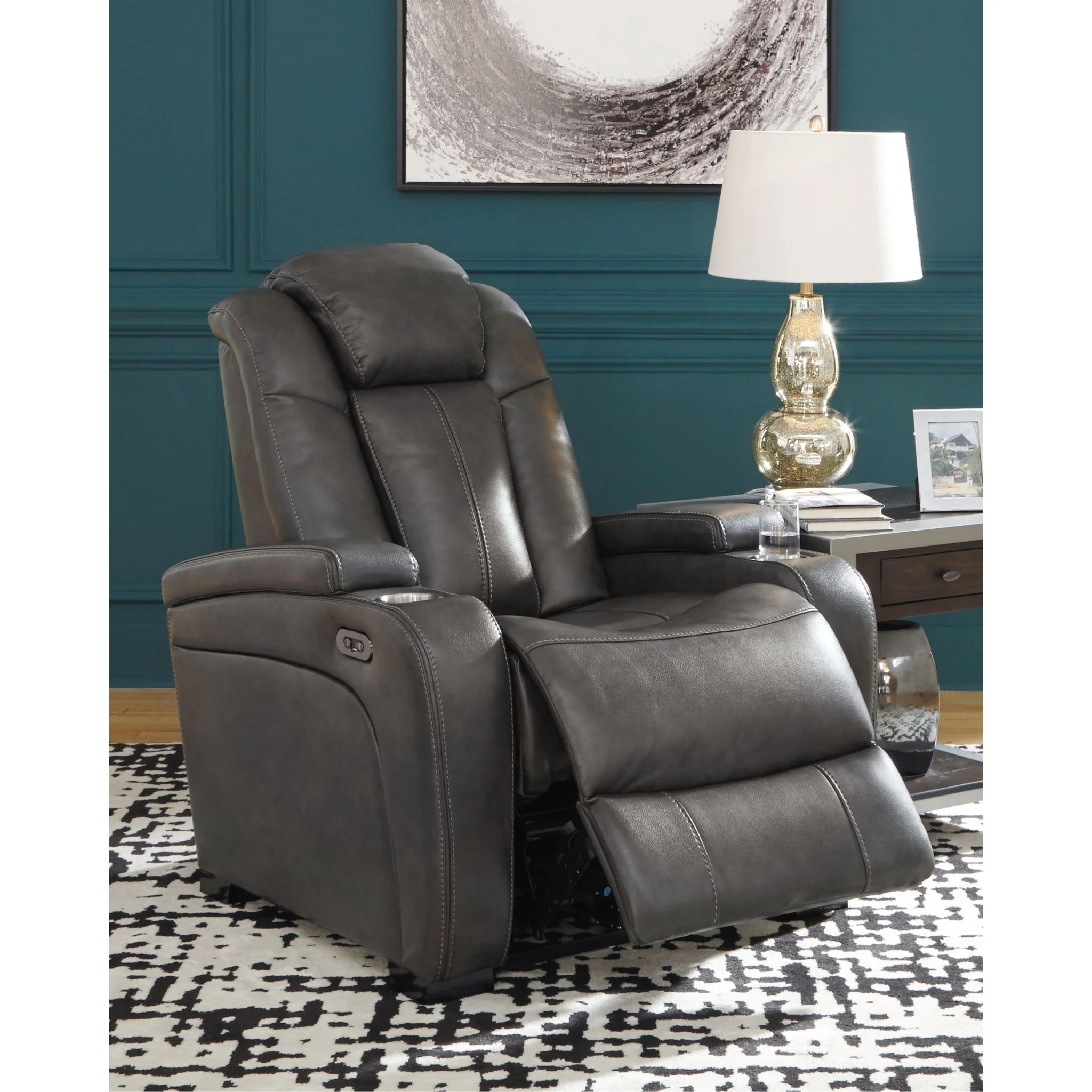 Turbulance Power Recliner with Adjustable Headrest - Image 2