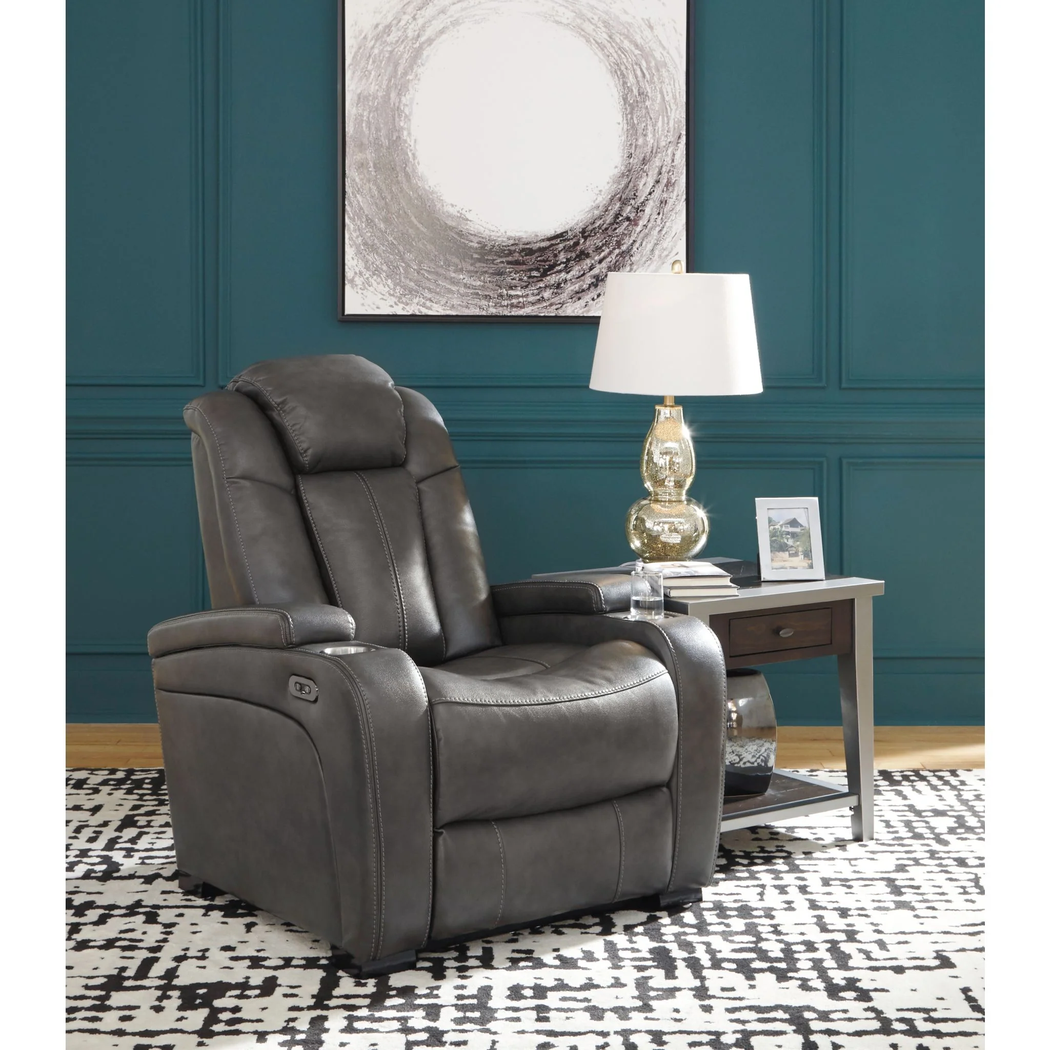 Turbulance Power Recliner with Adjustable Headrest - Image 3
