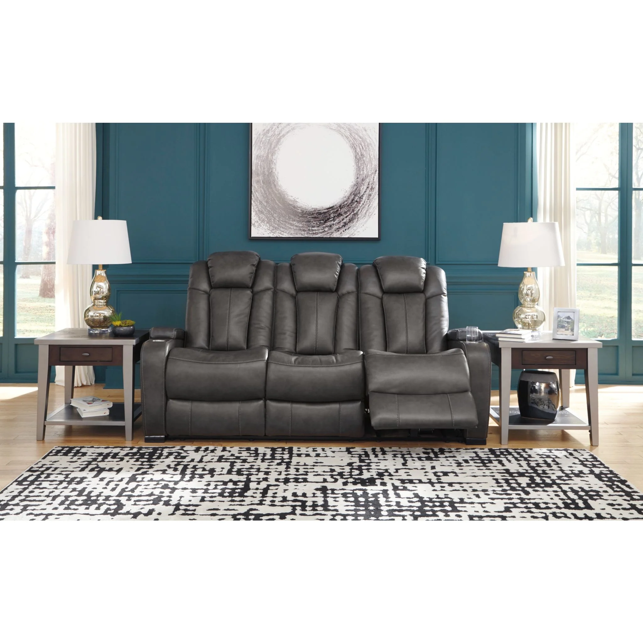 Turbulance Power Reclining Sofa with Adjustable Headrest - Image 2