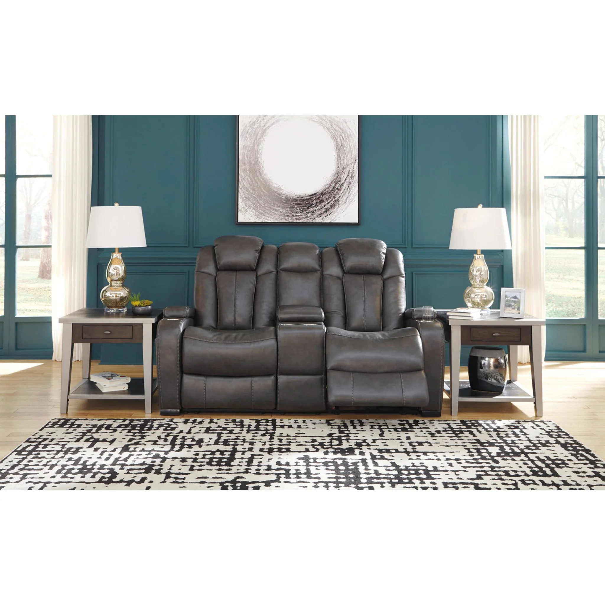 Turbulance PWR REC Loveseat/CON/ADJ HDRST - Image 12