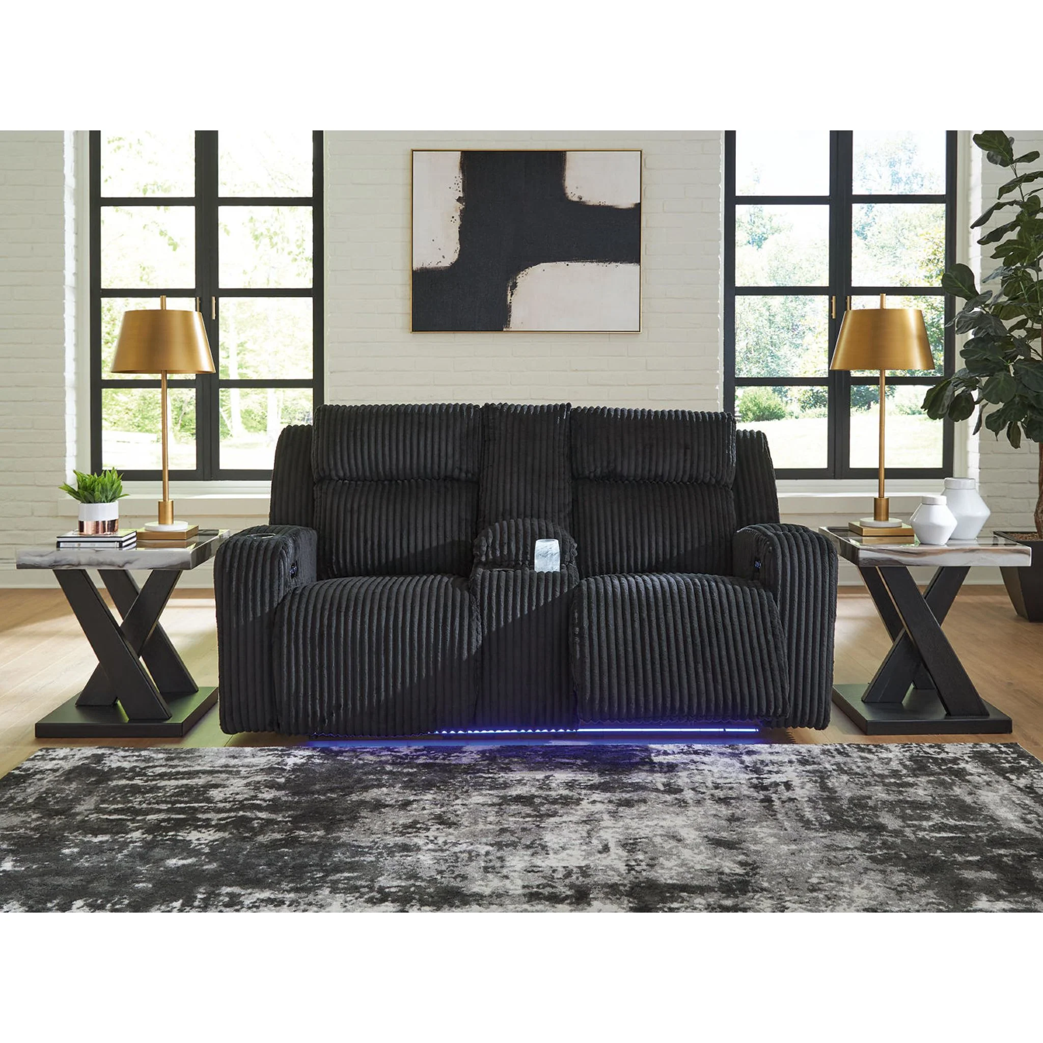 TwinBrooke Power Reclining Loveseat with Console - Image 2