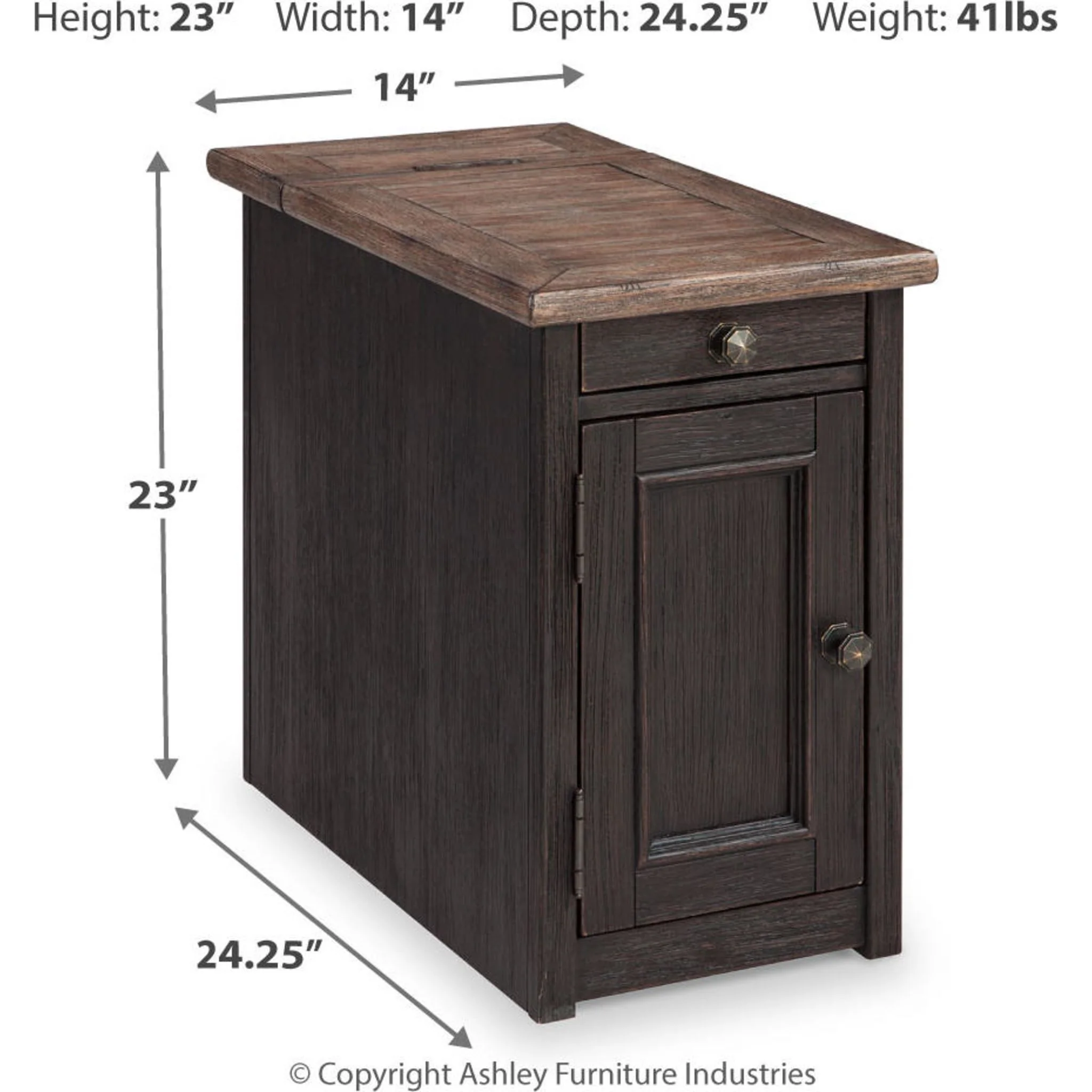 Tyler Creek Chairside End Table - Image 20