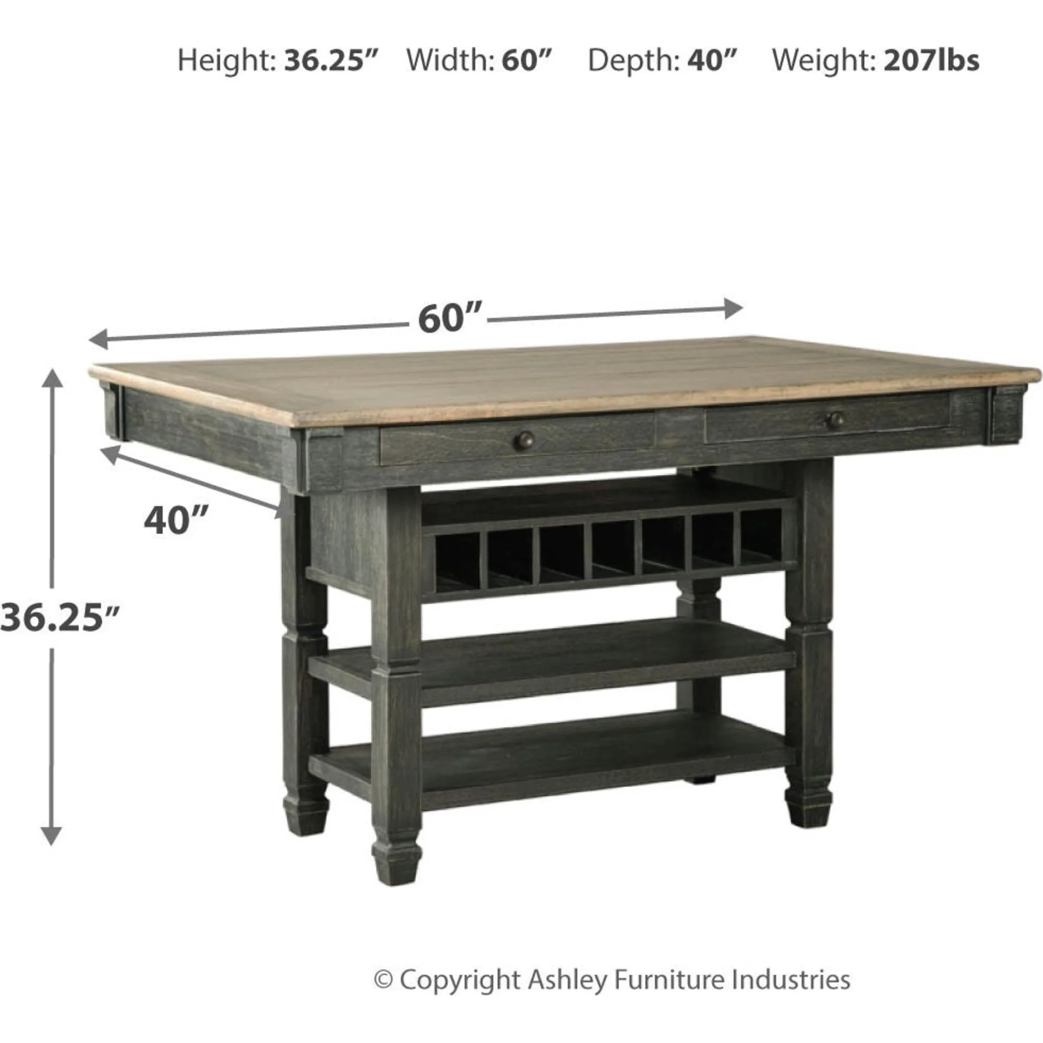 Tyler Creek Counter Dining Set - Image 15