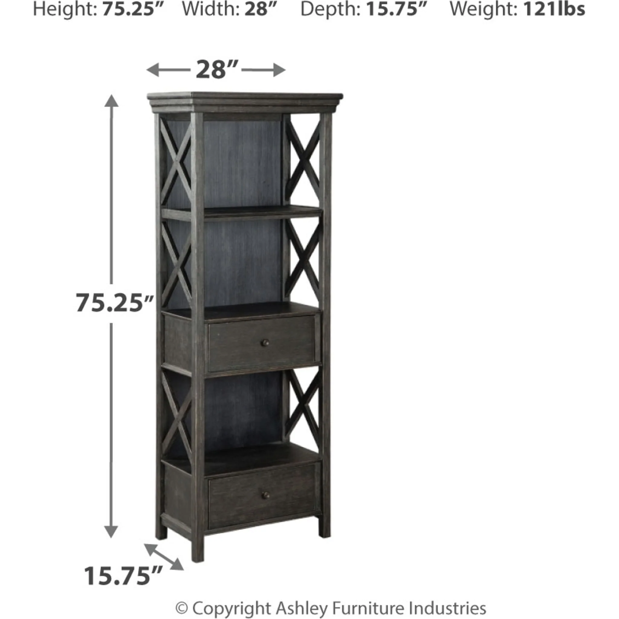 Tyler Creek Display Cabinet - Image 4