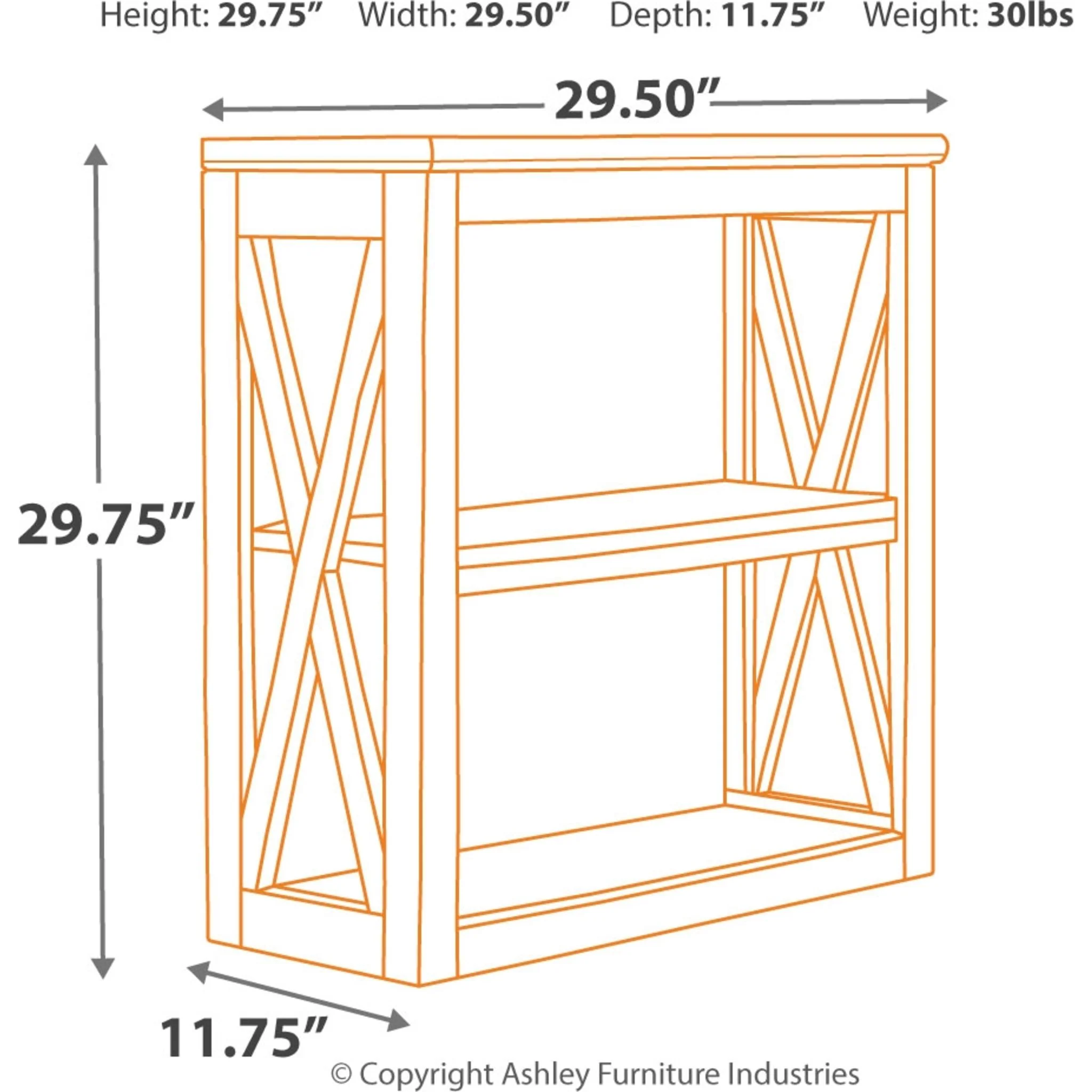 Tyler Creek Medium Bookcase - Image 4