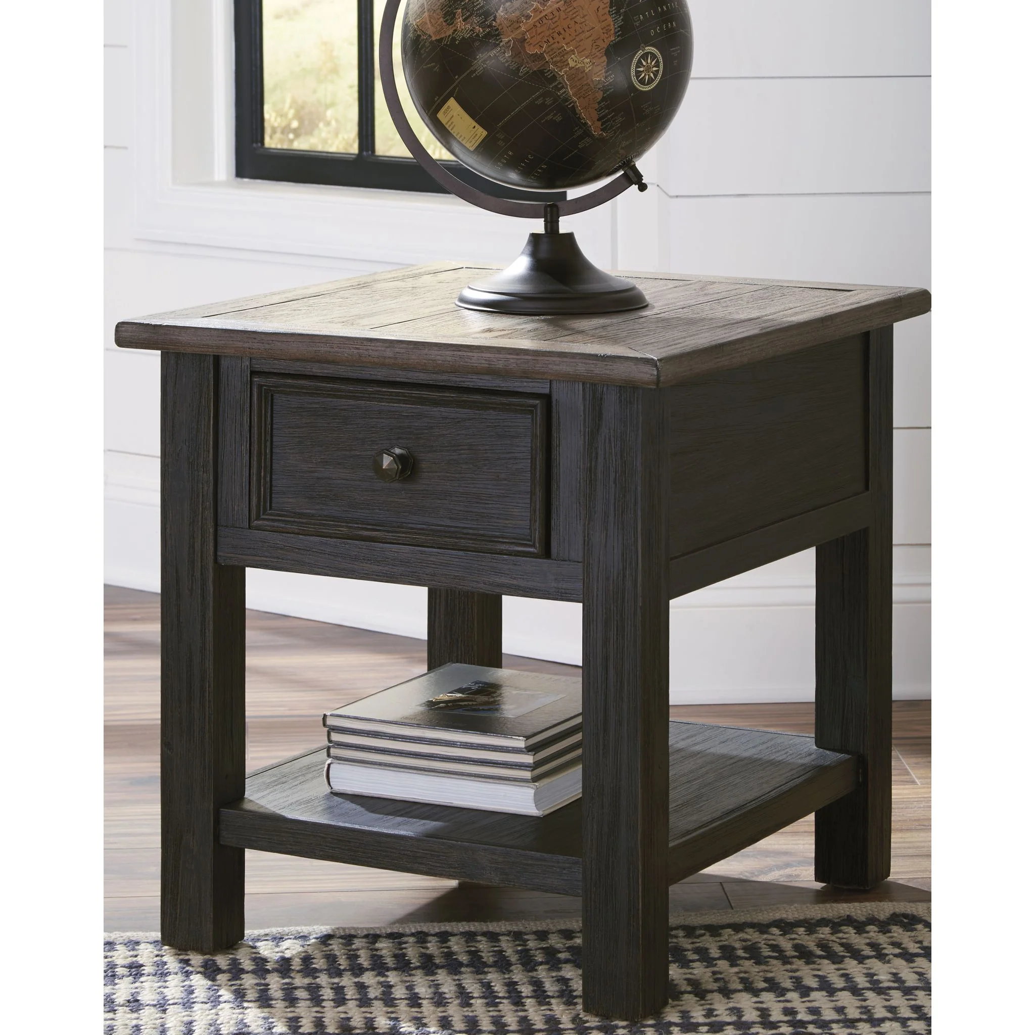 Tyler Creek Rectangle End Table - Image 2