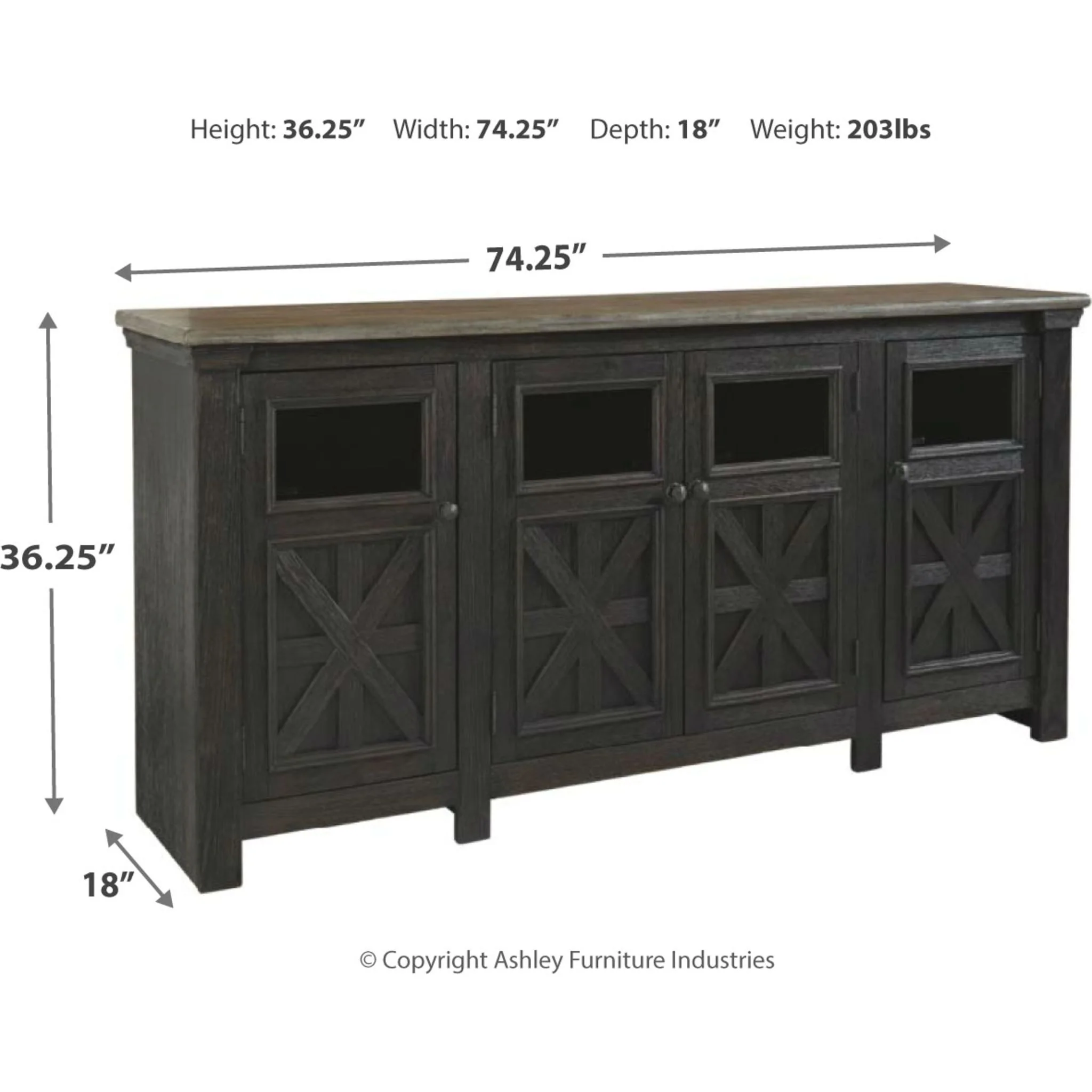 Tyler Creek TV Stand - Image 6