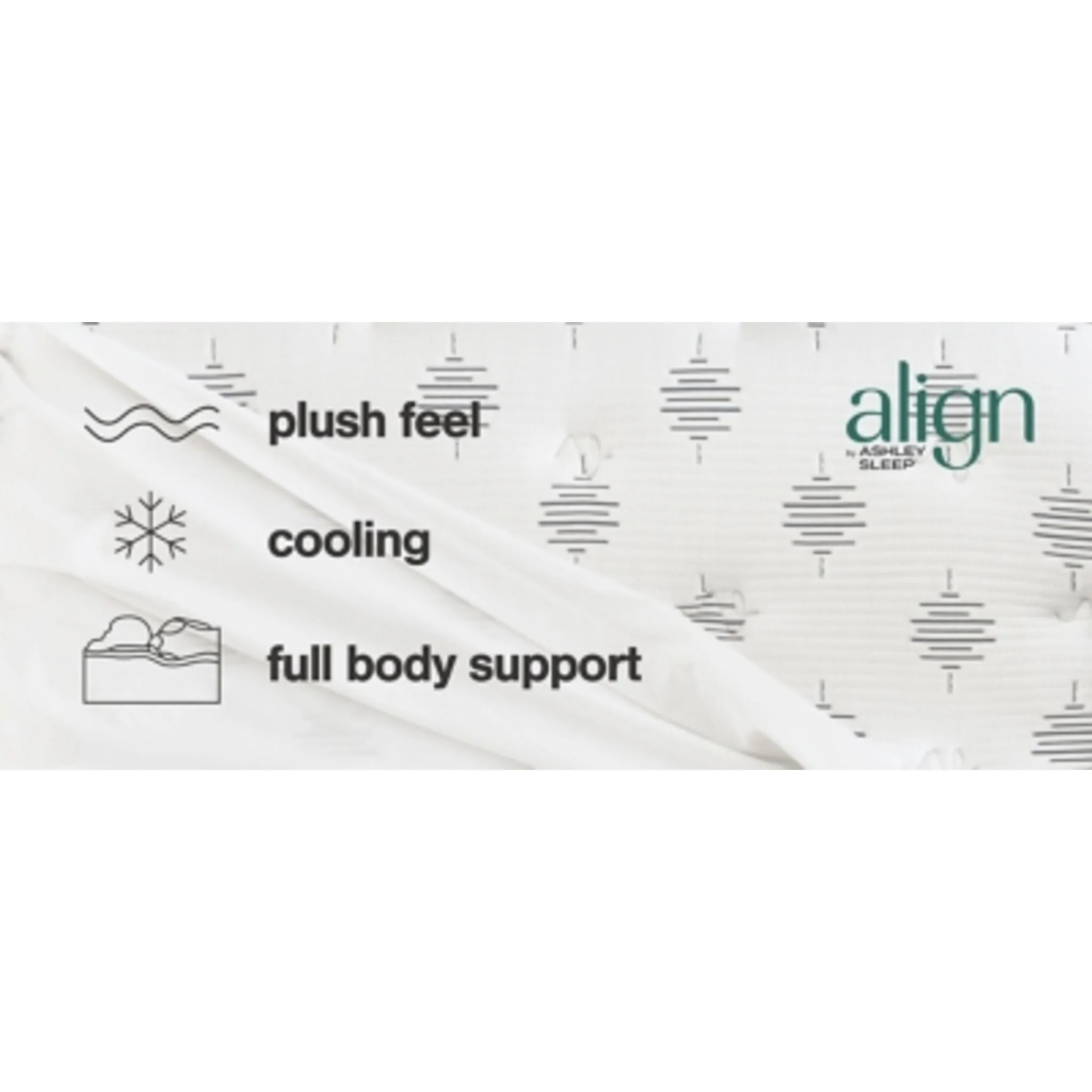 Ashley Sleep Align Plush Euro Top with Memory Foam Mattress - Image 7