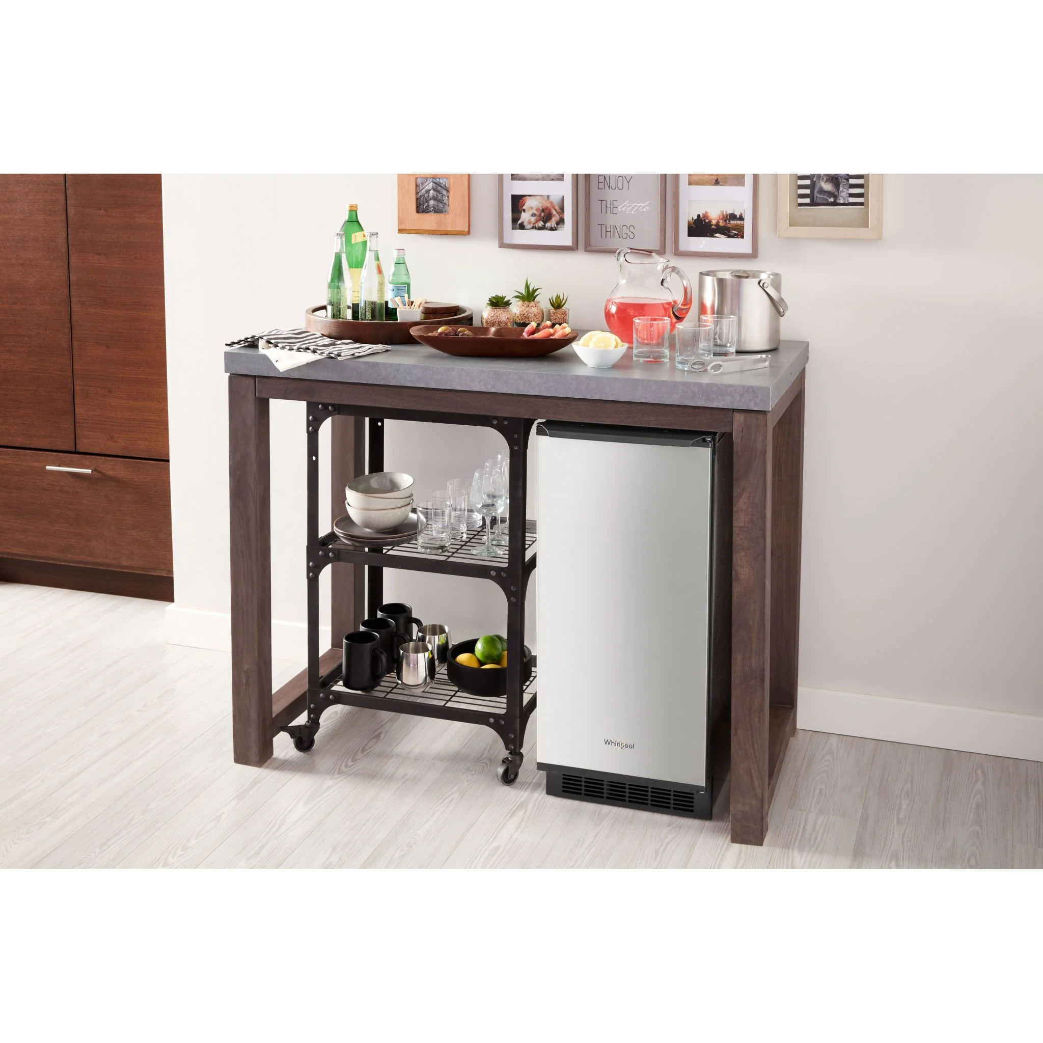 Whirlpool 15" Icemaker with Clear Ice Technology - Stainless Steel (WUI75X15HZ) - Image 5
