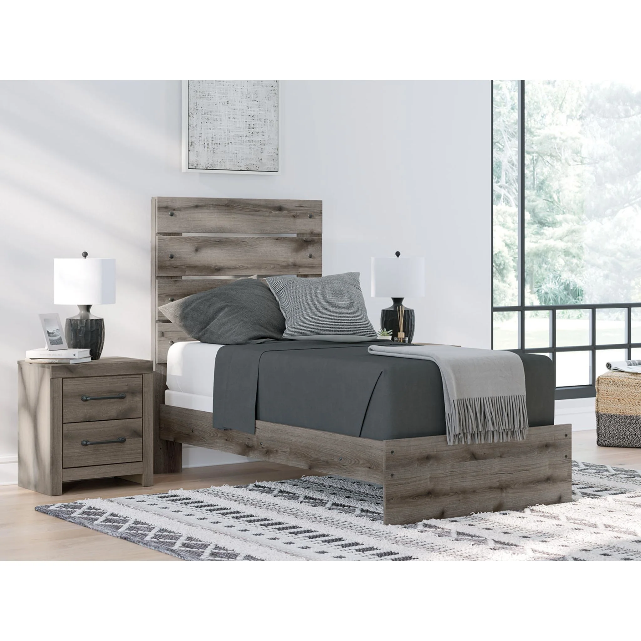 Urbanoore 5 Piece Twin Panel Bedroom - Image 20