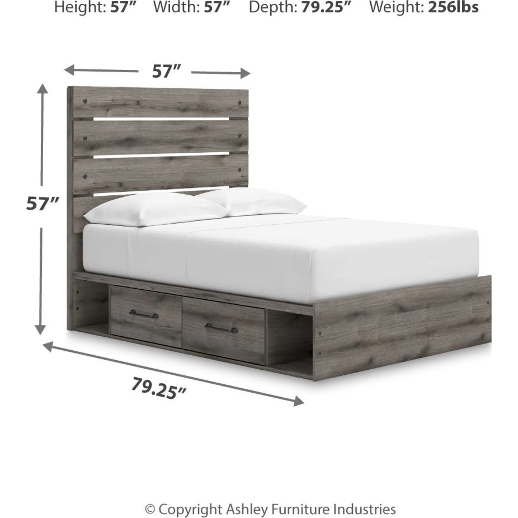 Urbanoore Full Storage Bed - Image 3