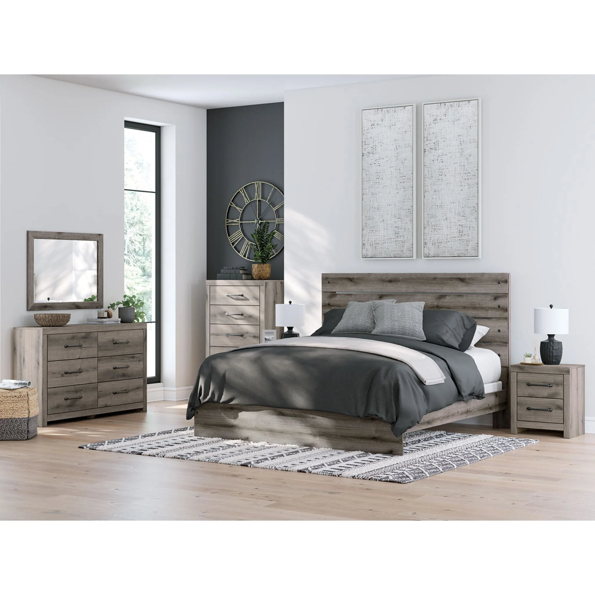Urbanoore King Panel Bed - Image 4