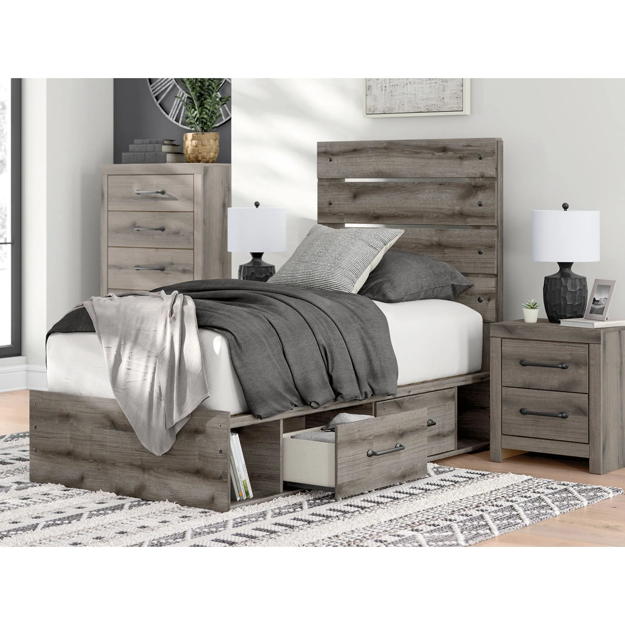 Urbanoore Twin Storage Bed - Image 17