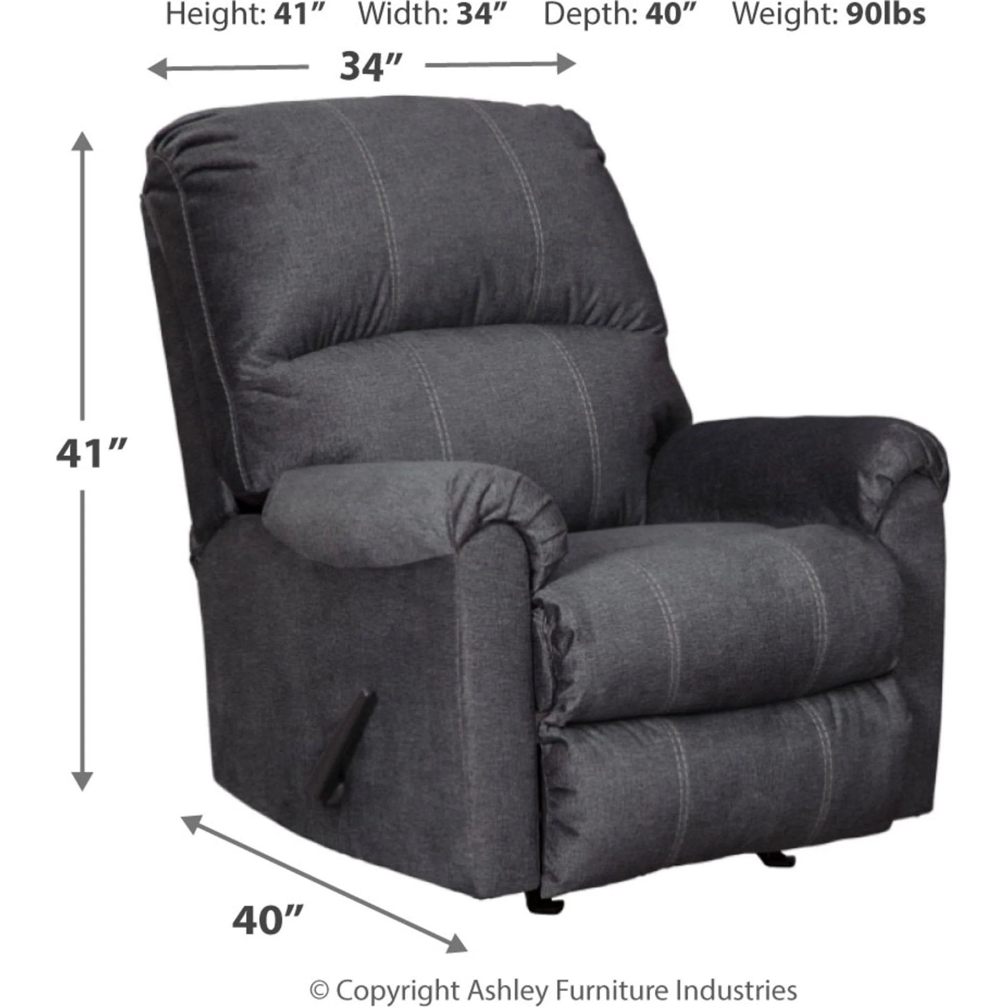 Urbino Rocker Recliner - Image 7