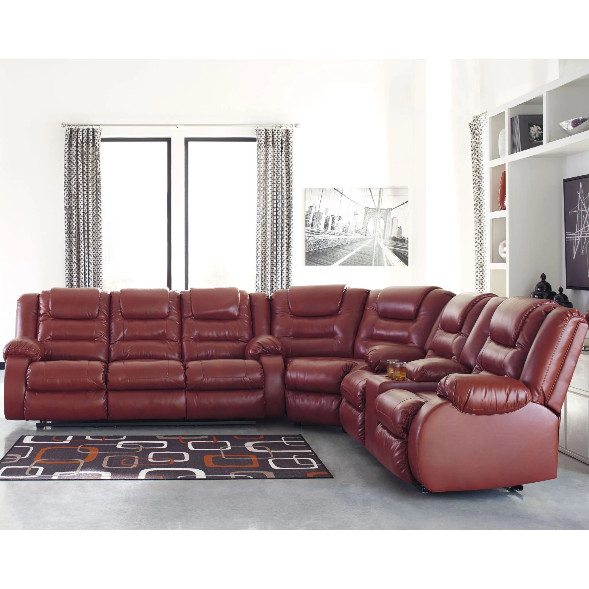 Vacherie 3 Piece Reclining Sectional - Image 2