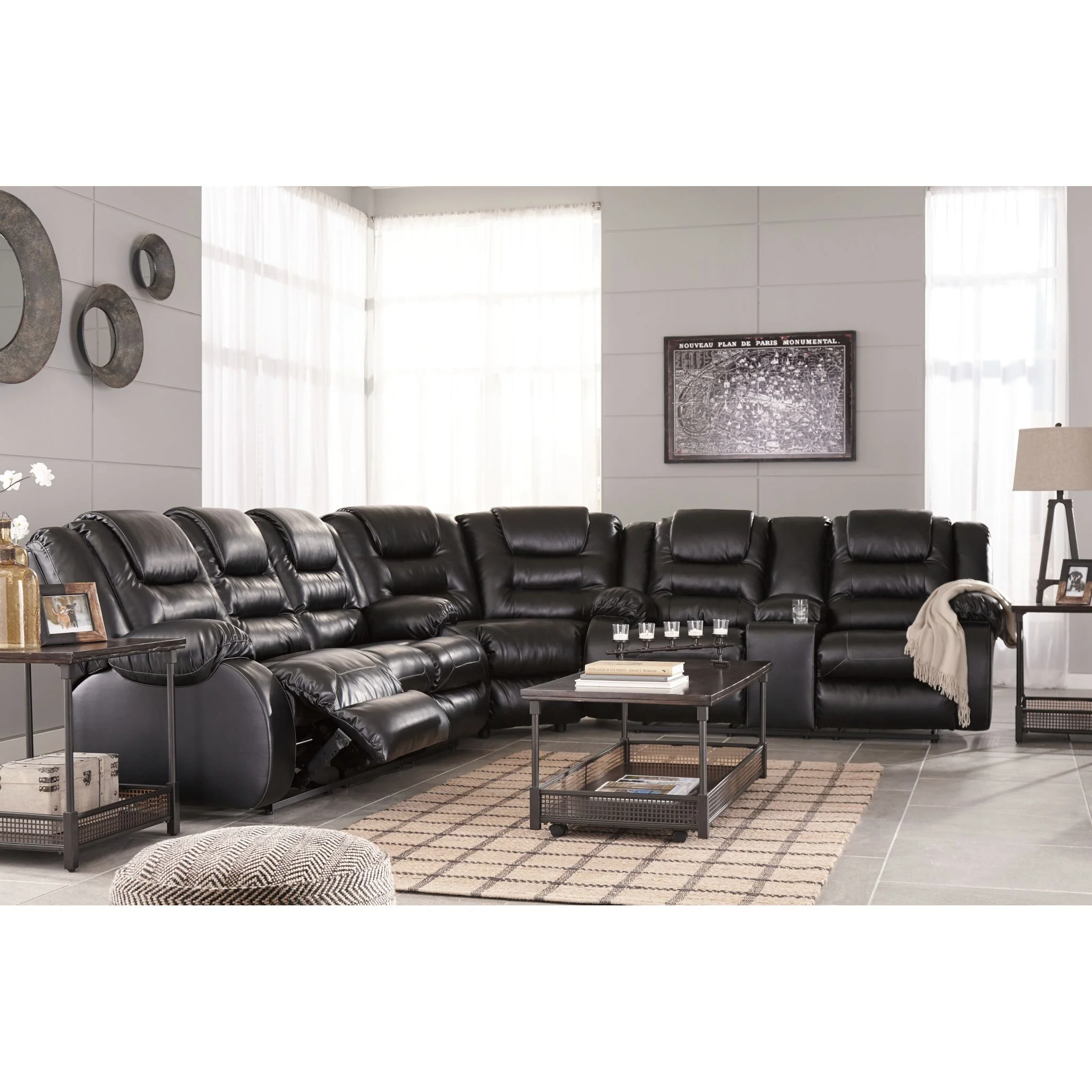 Vacherie 3 Piece Reclining Sectional - Image 5