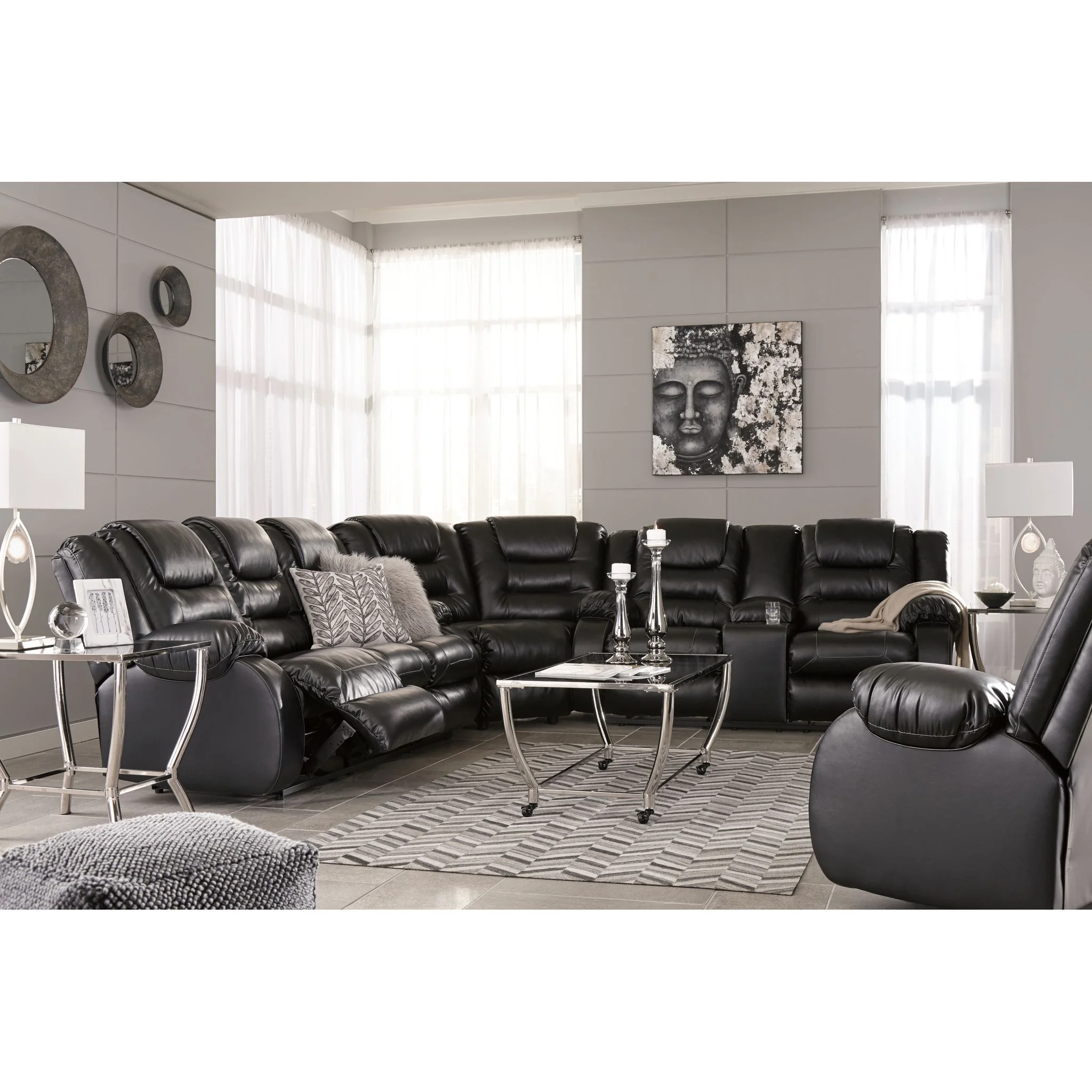 Vacherie 3 Piece Reclining Sectional - Image 6