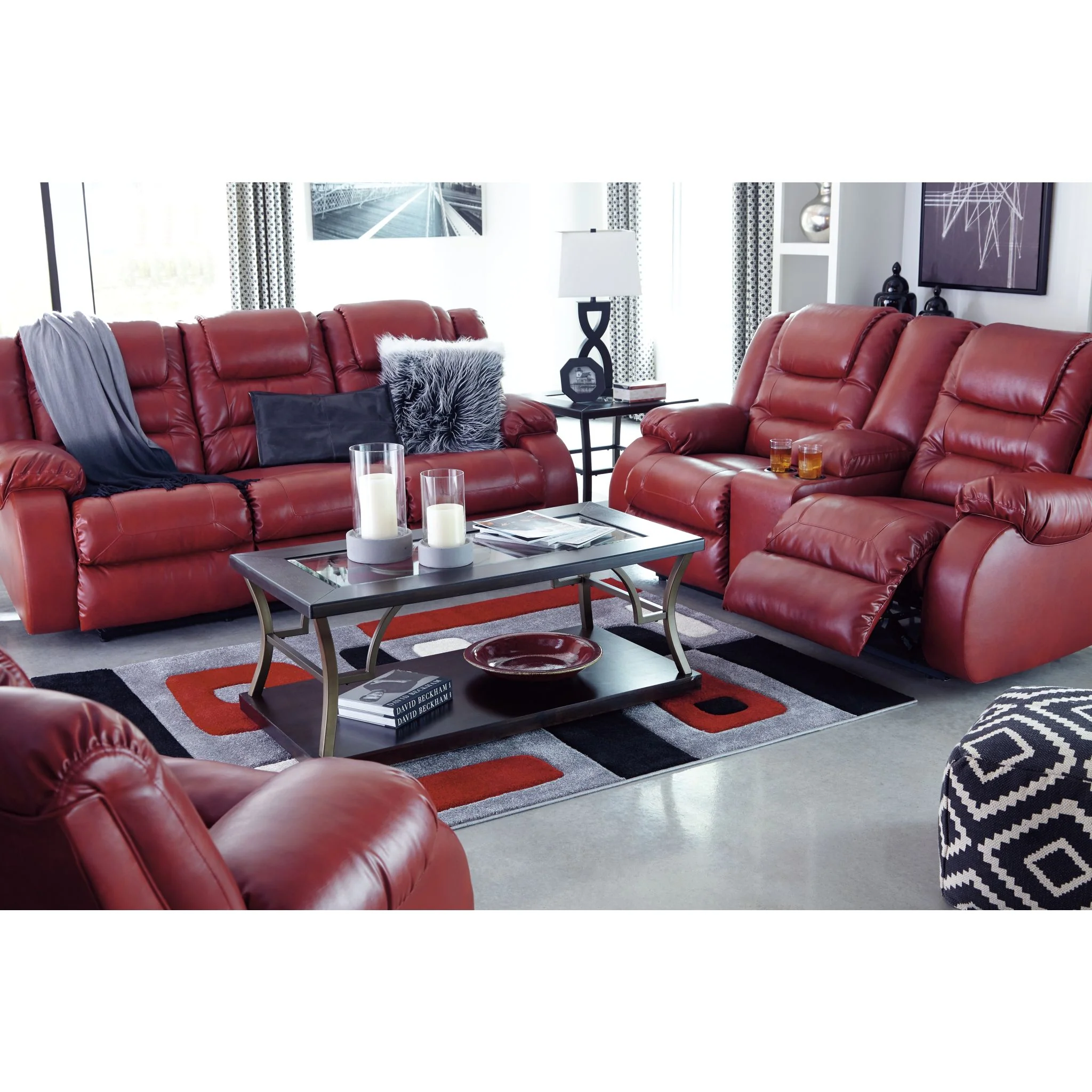 Vacherie Reclining Loveseat with Console - Image 10