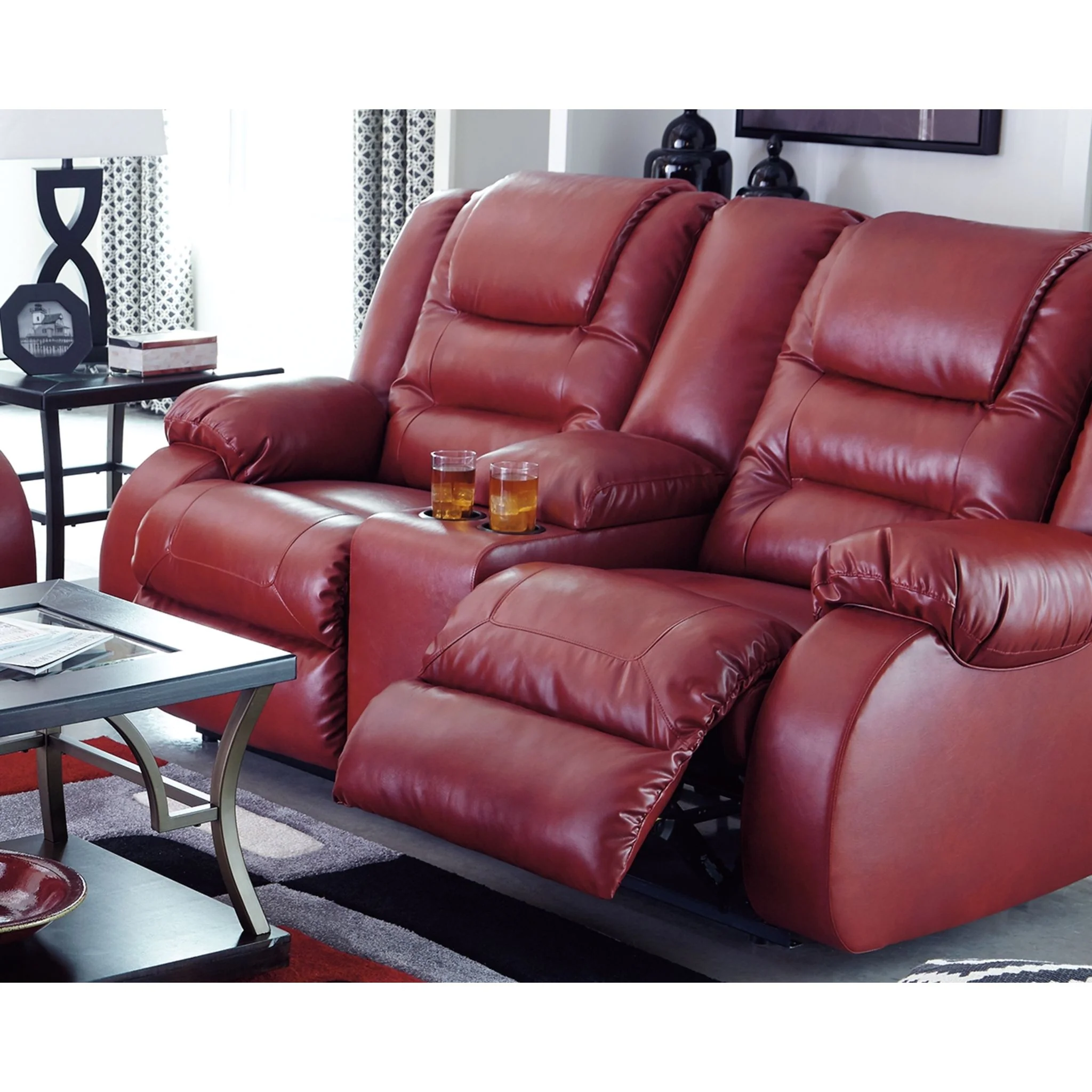 Vacherie Reclining Loveseat with Console - Image 4