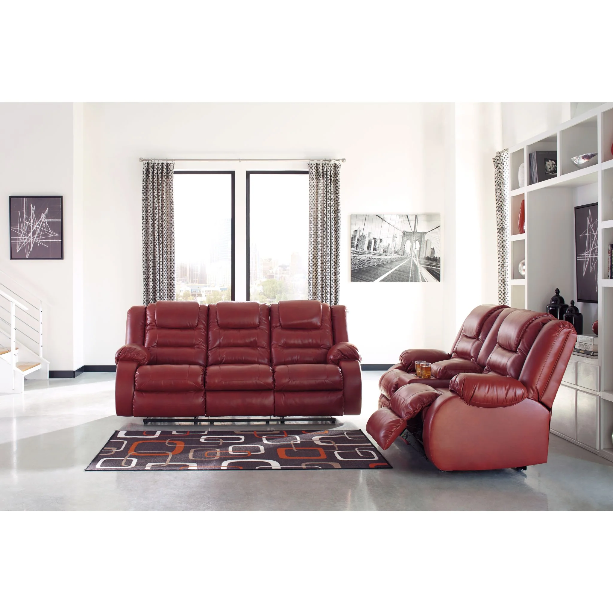 Vacherie Reclining Loveseat with Console - Image 6