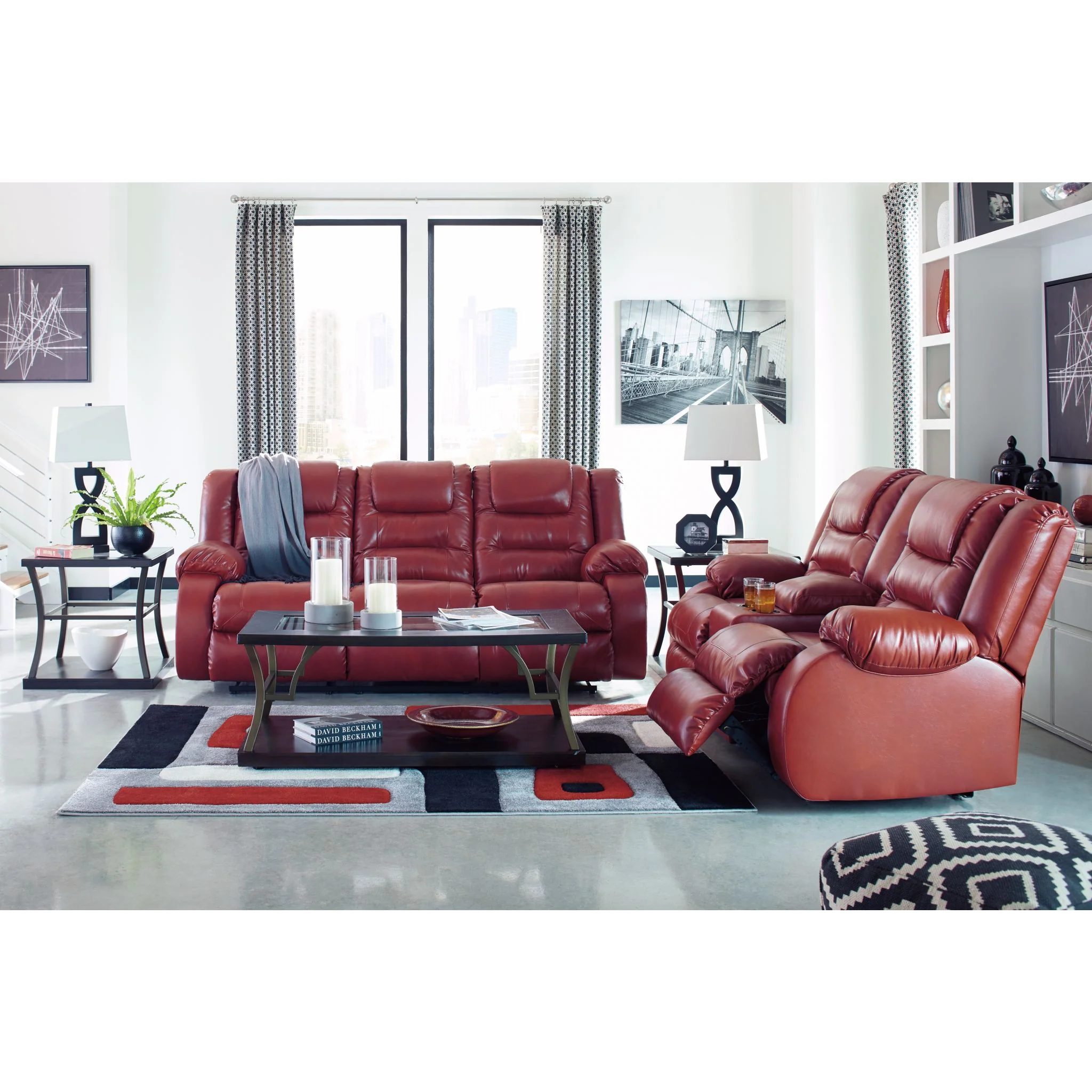 Vacherie Reclining Loveseat with Console - Image 7