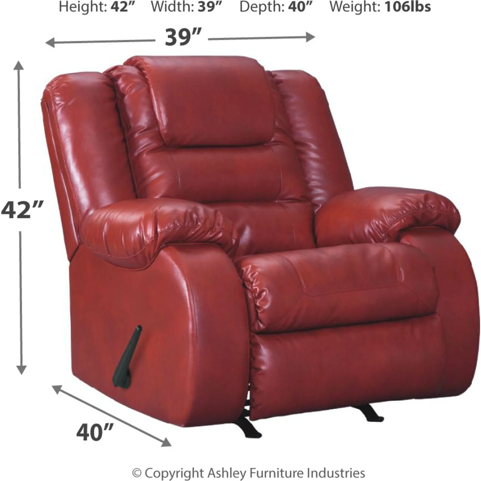 Vacherie Rocker Recliner - Image 5