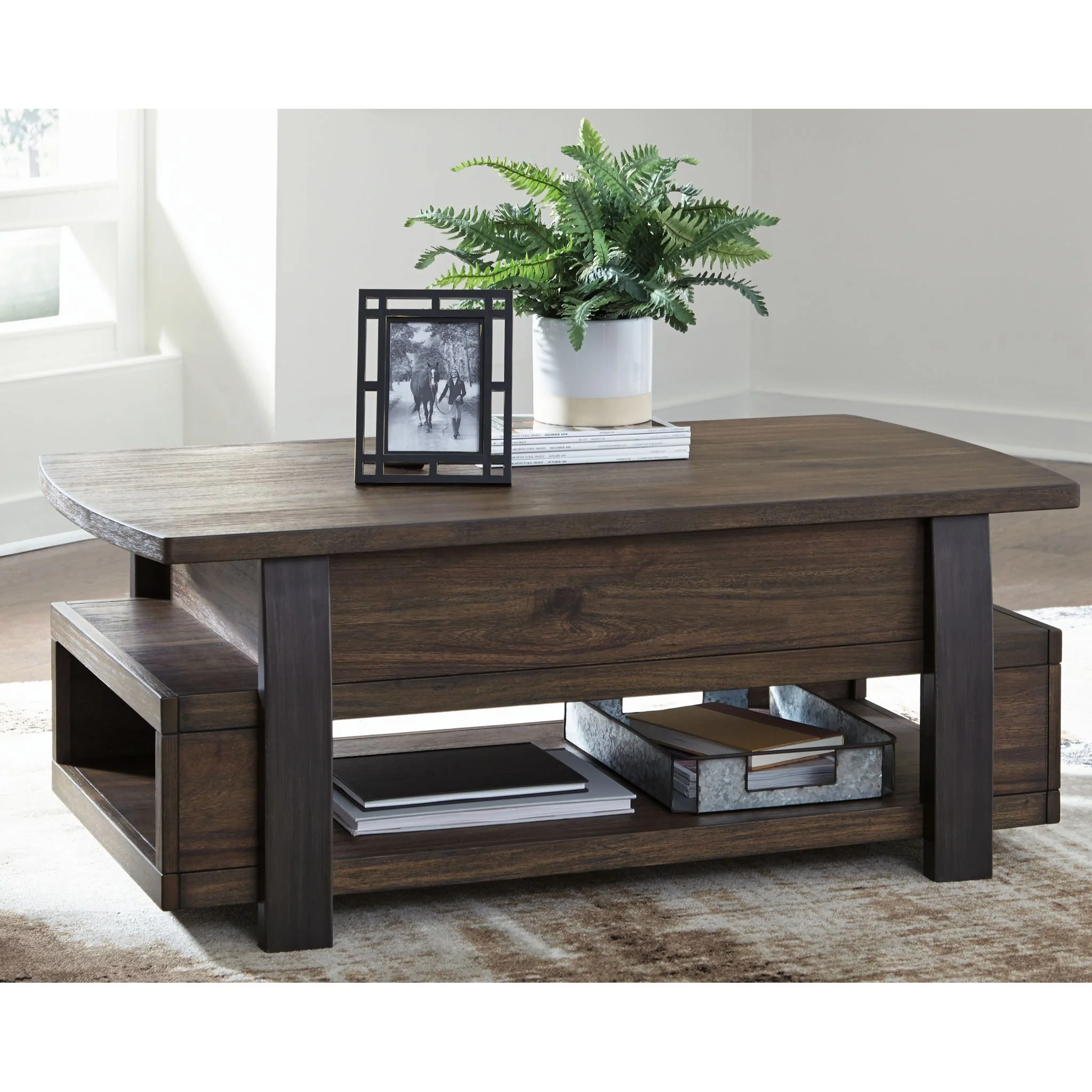 Vailbry Coffee Table with Lift Top - Image 2