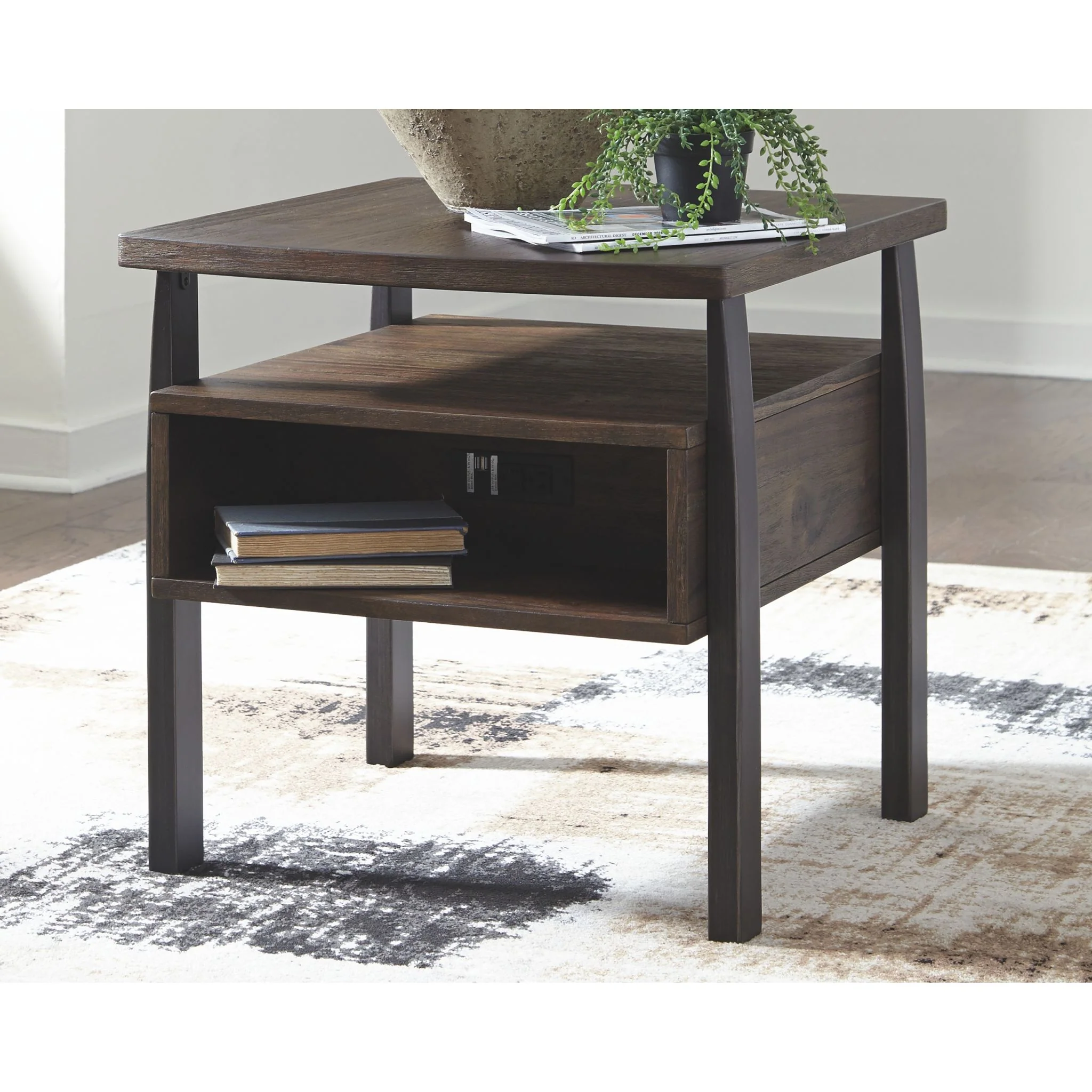 Vailbry Rectangle End Table - Image 2