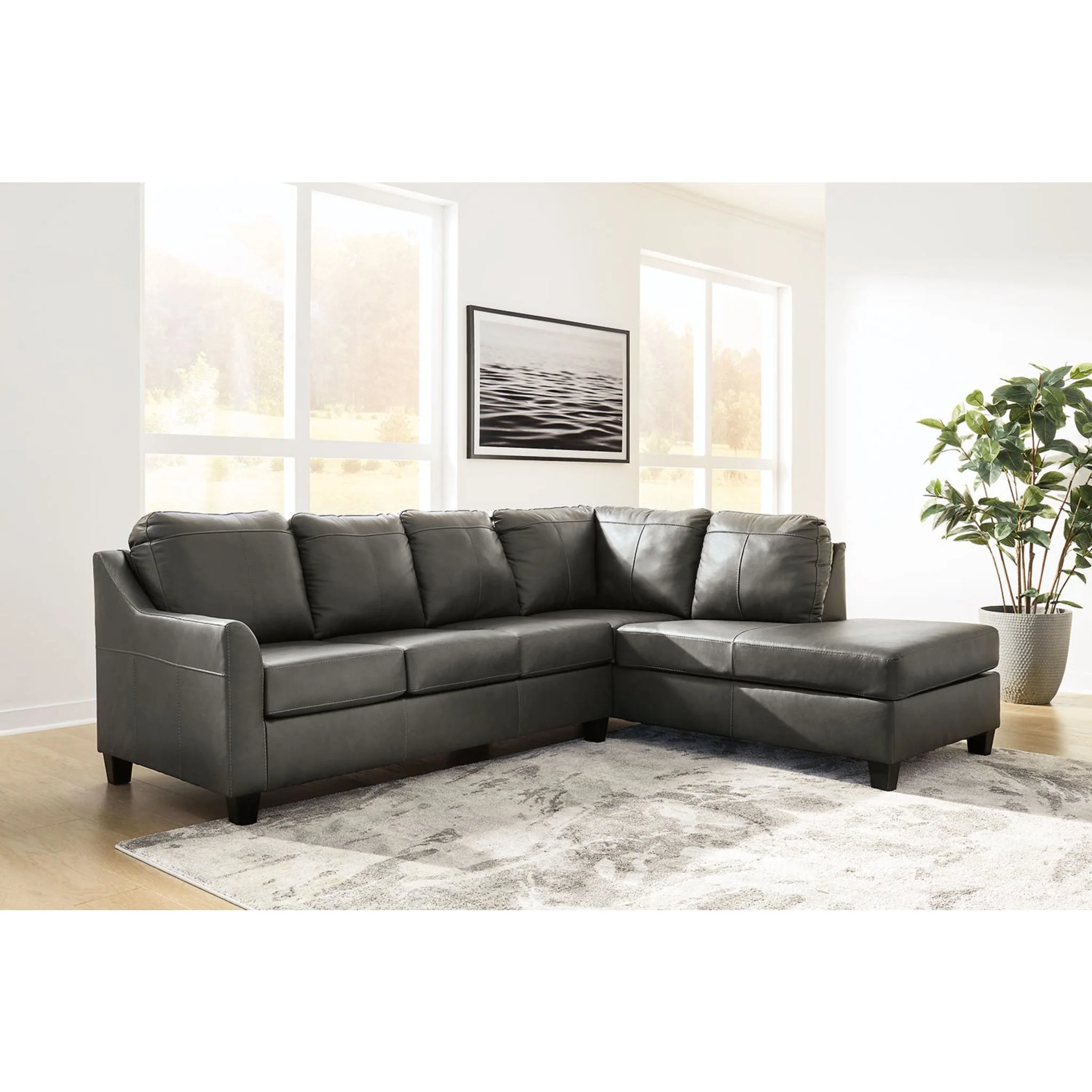 Valderno 2 Piece Sectional with Chaise - Image 4