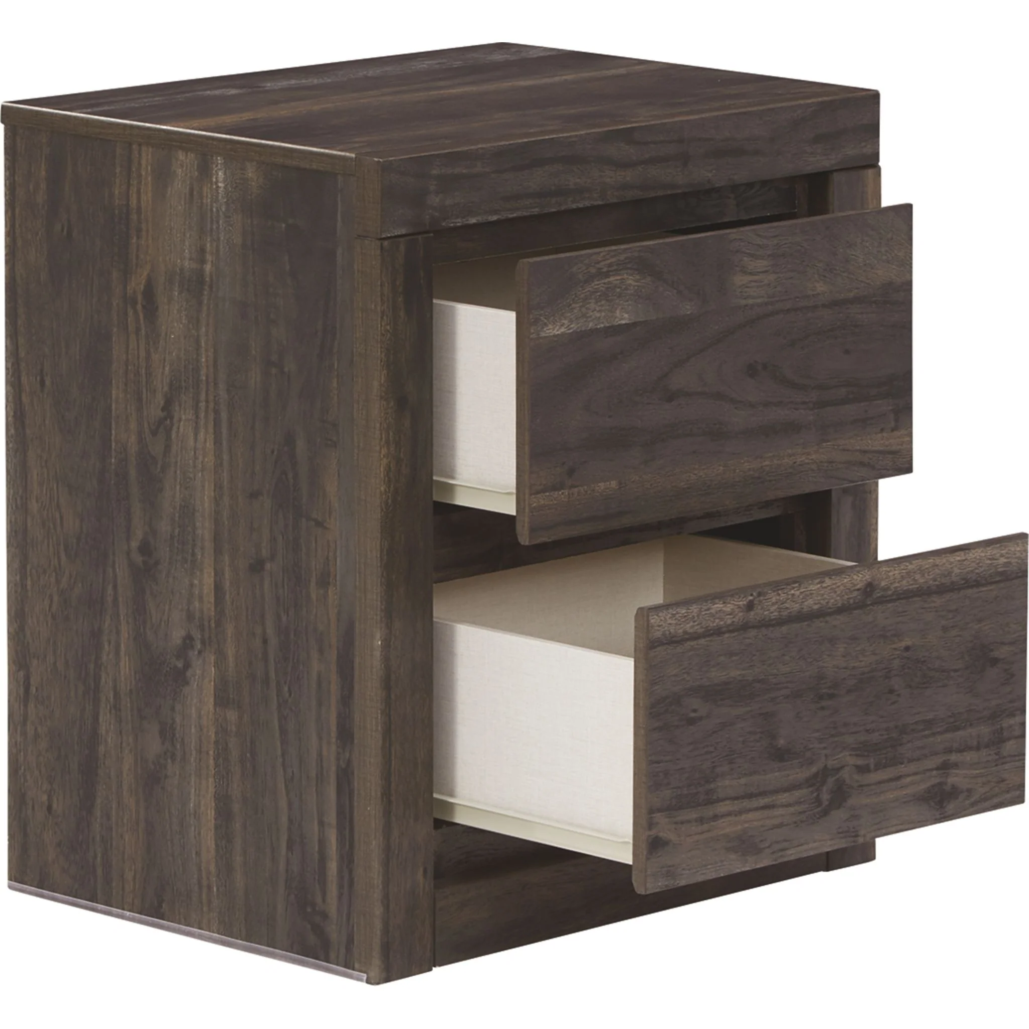 Vay Bay Two Drawer Nightstand - Image 4