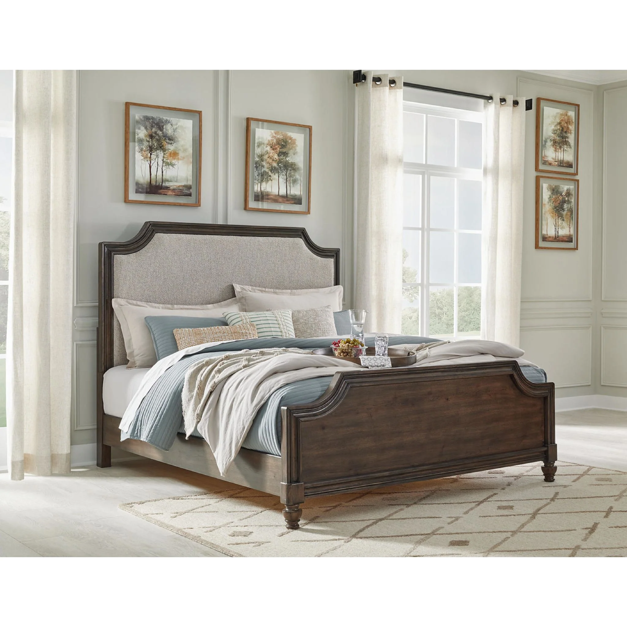 Veramond-Exclusive 5 Piece Panel Bedroom - Image 10