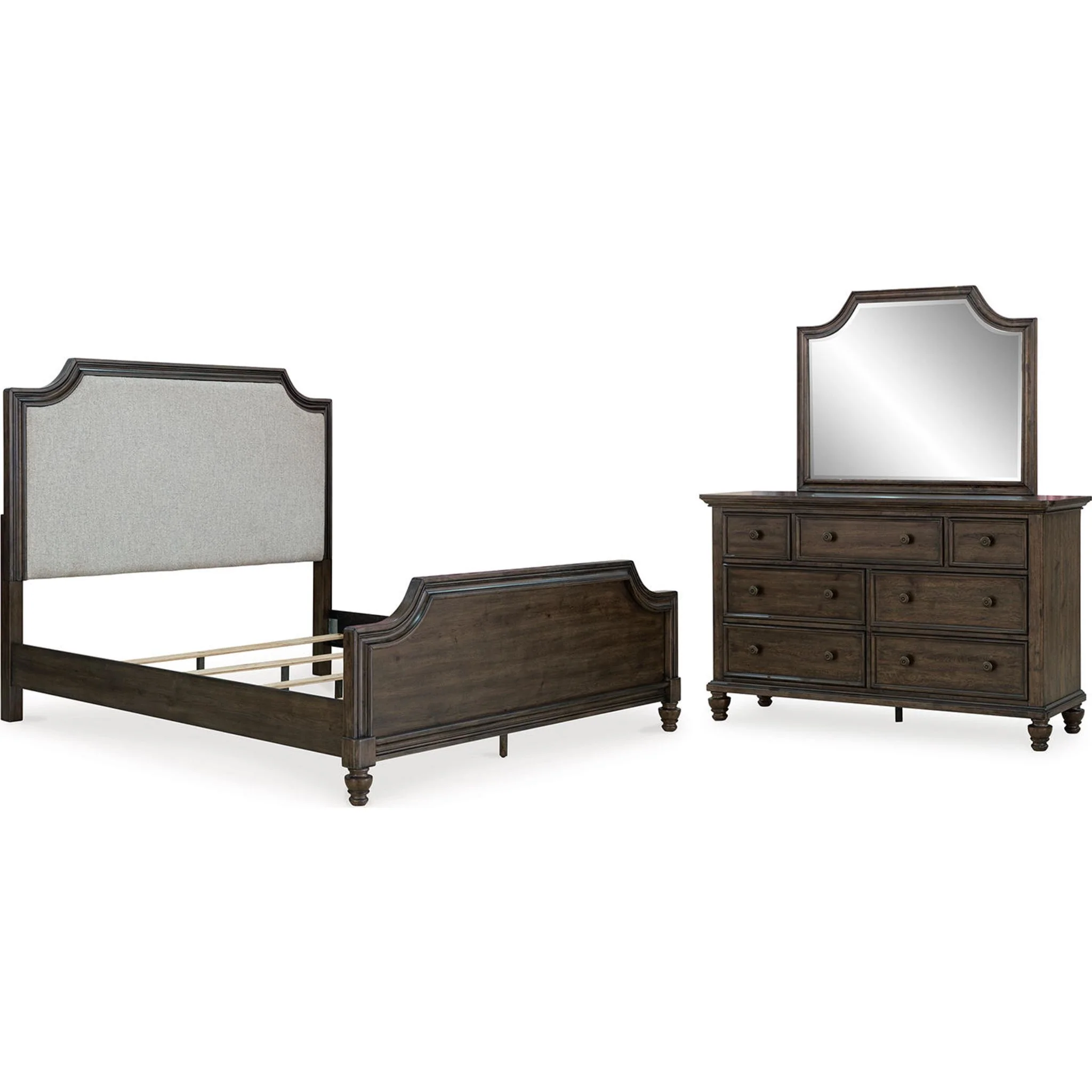 Veramond-Exclusive 5 Piece Panel Bedroom - Image 21