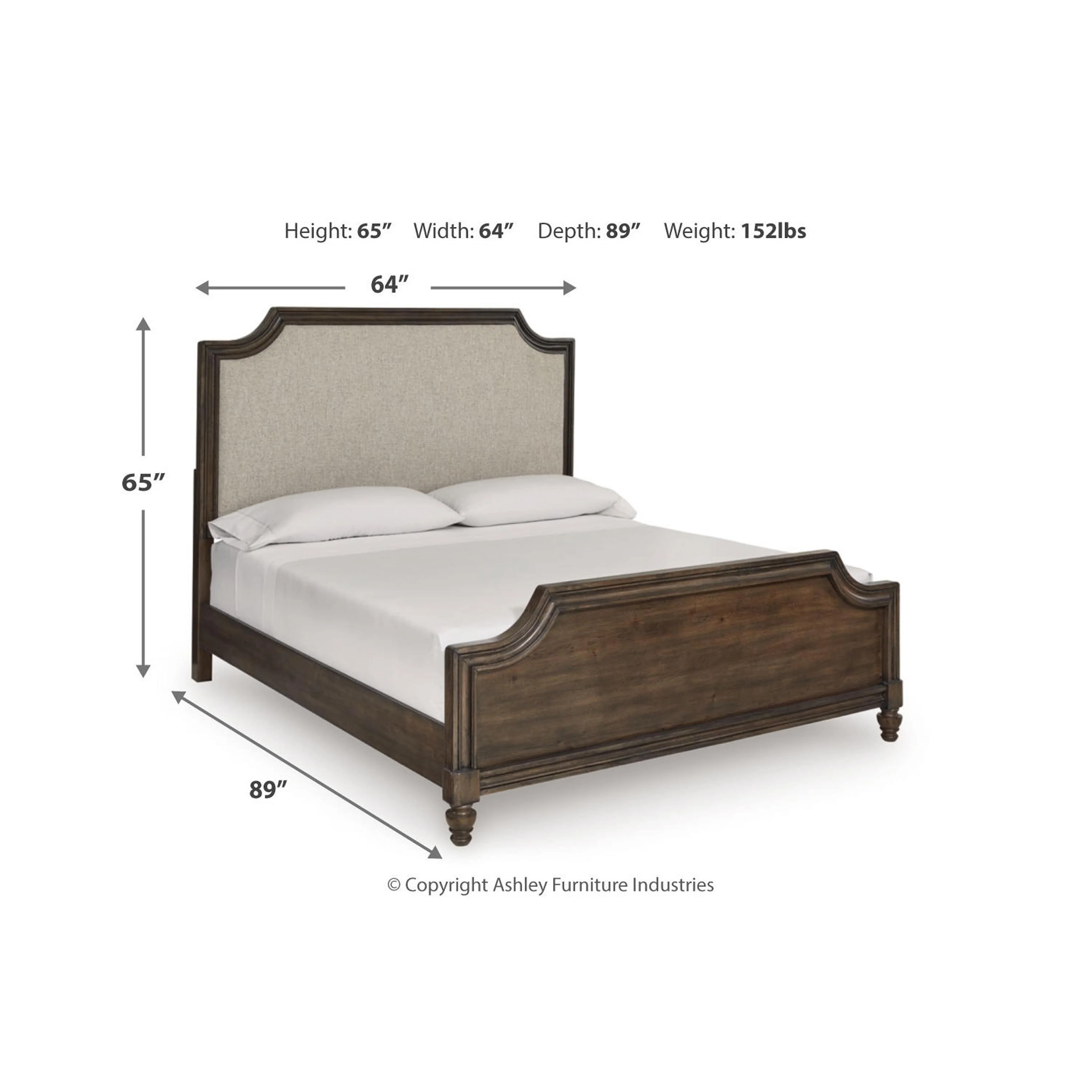 Veramond-Exclusive Panel Bed - Image 4