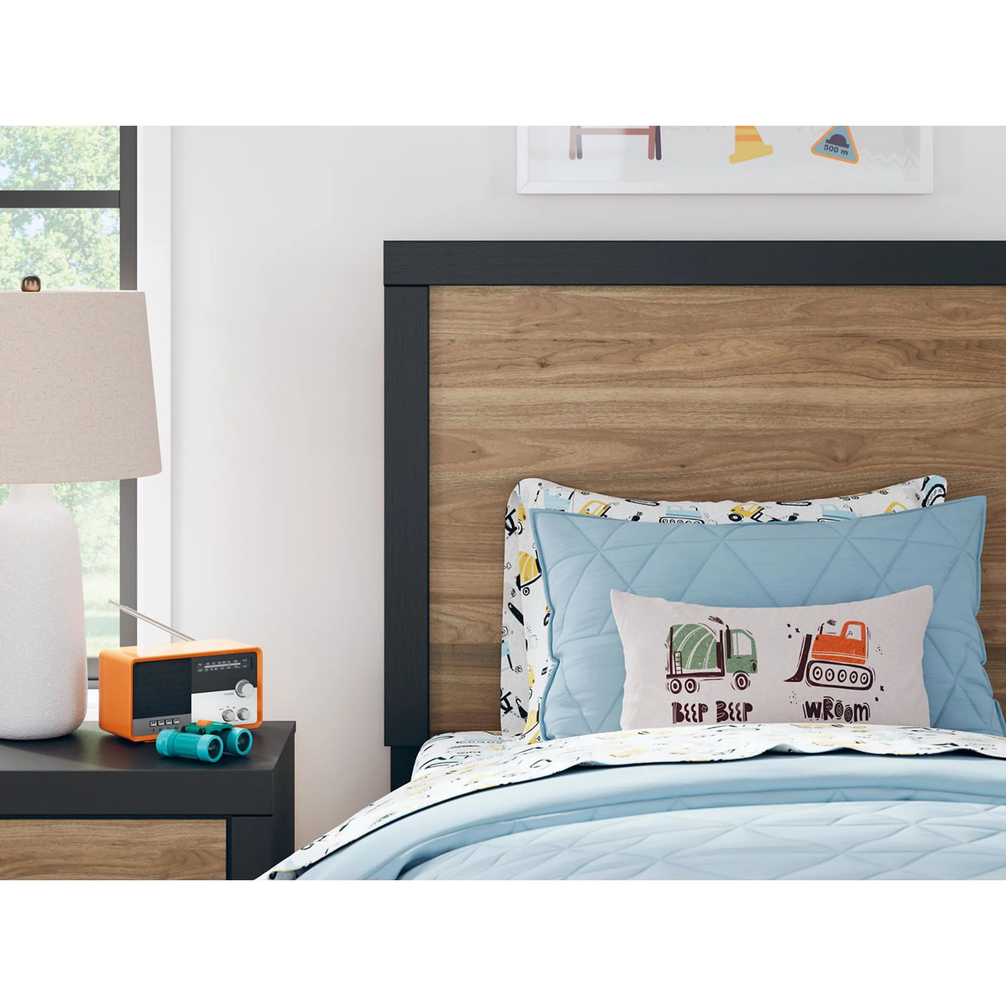 Vertani 5 Piece Twin Panel Bedroom - Image 16