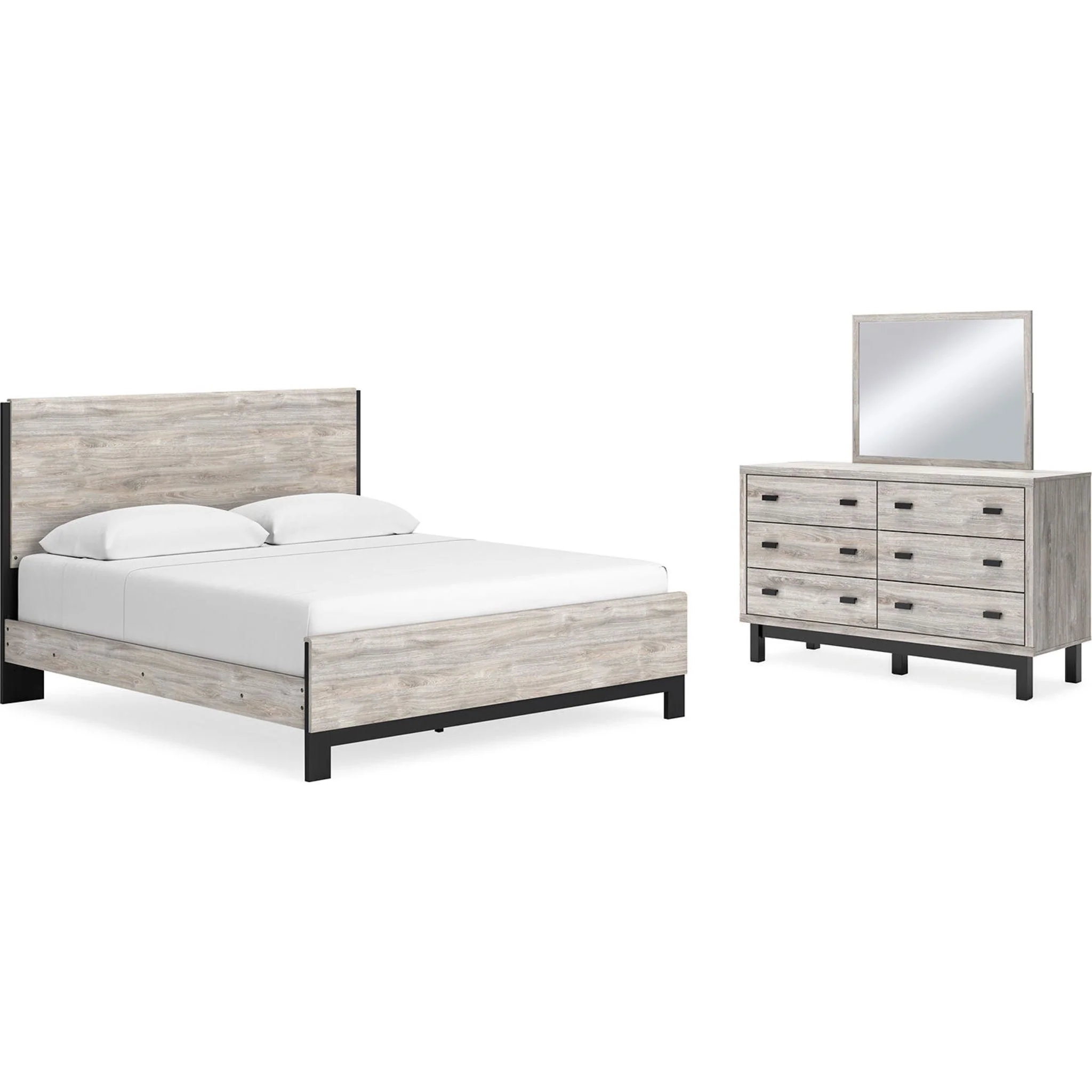 Vessalli 5 Piece Panel Bedroom - Image 24
