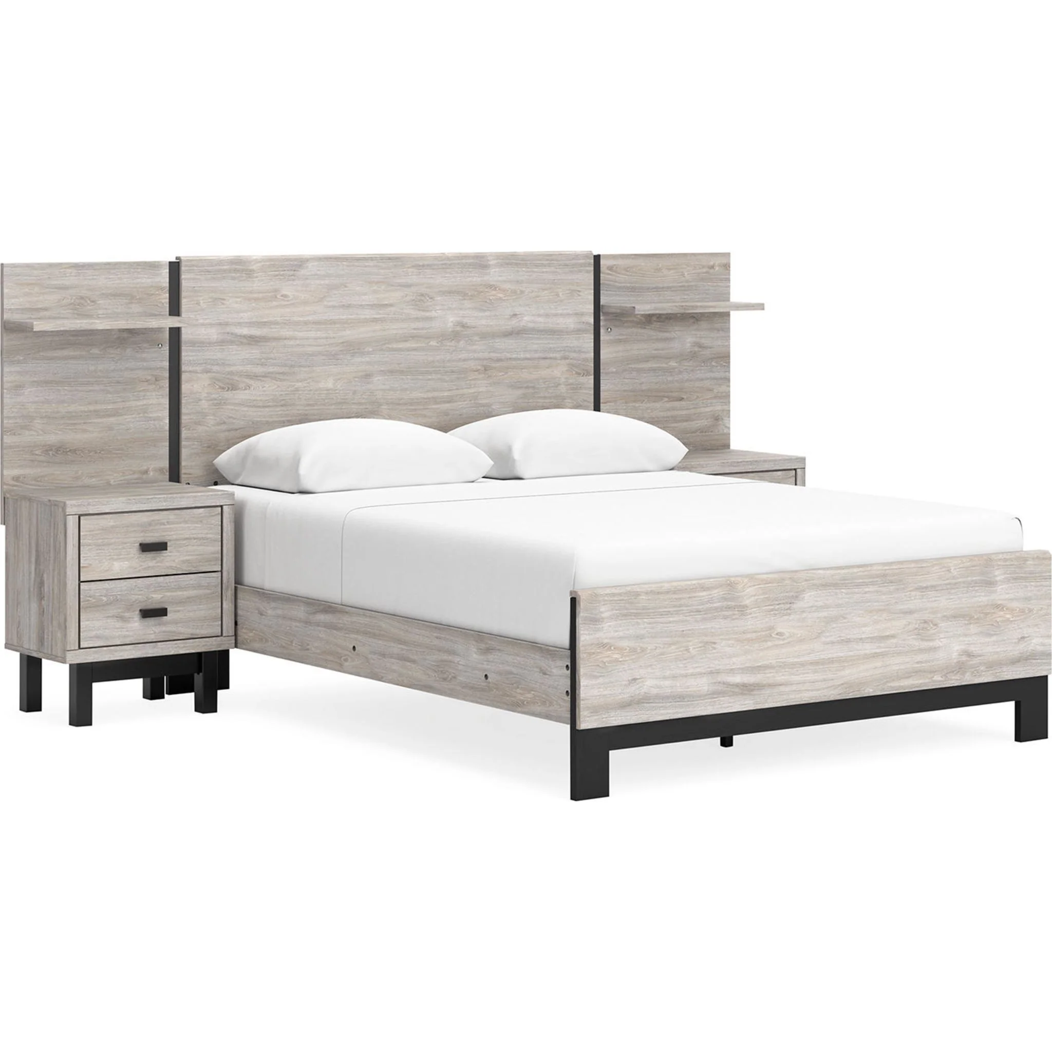 Vessalli 7 Piece Panel Bedroom - Image 18