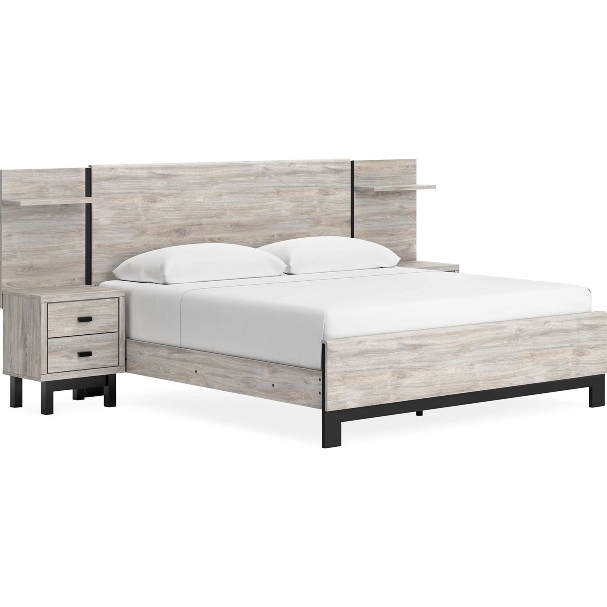Vessalli 7 Piece Panel Bedroom - Image 23