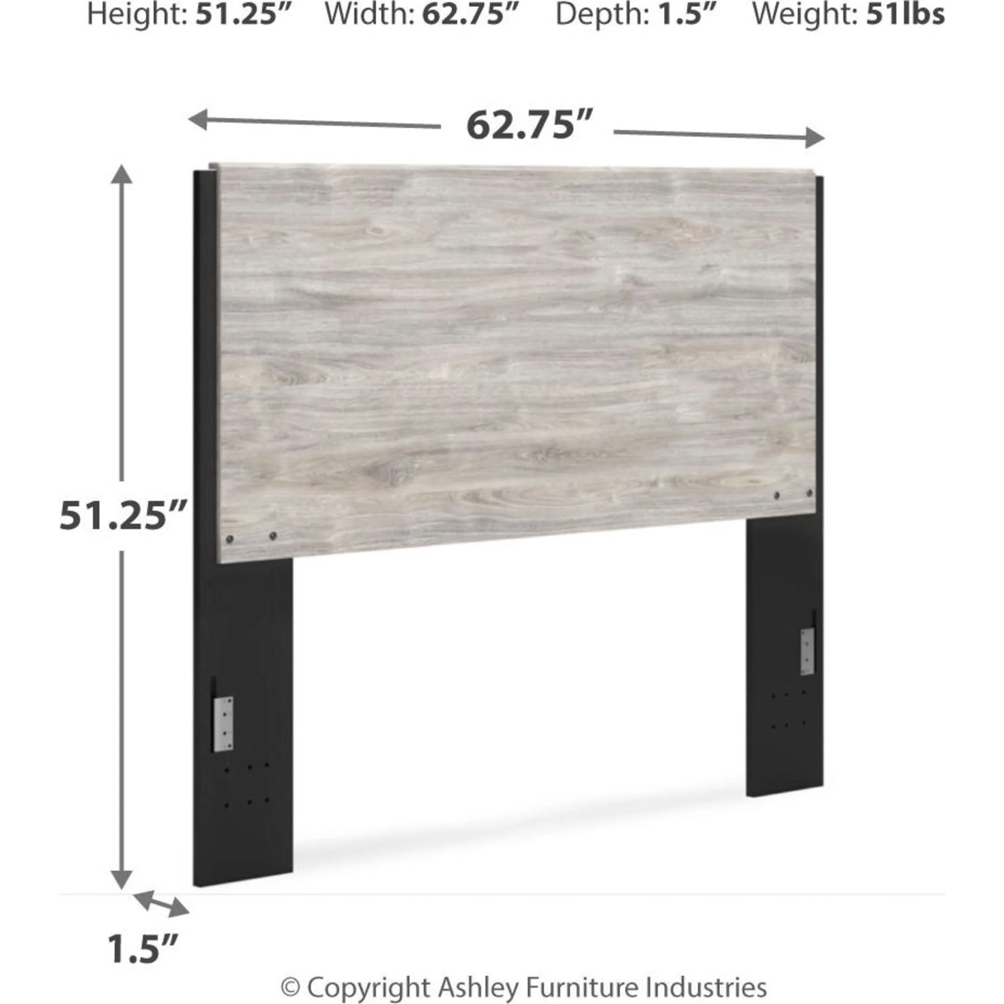 Vessalli Panel Headboard - Image 5