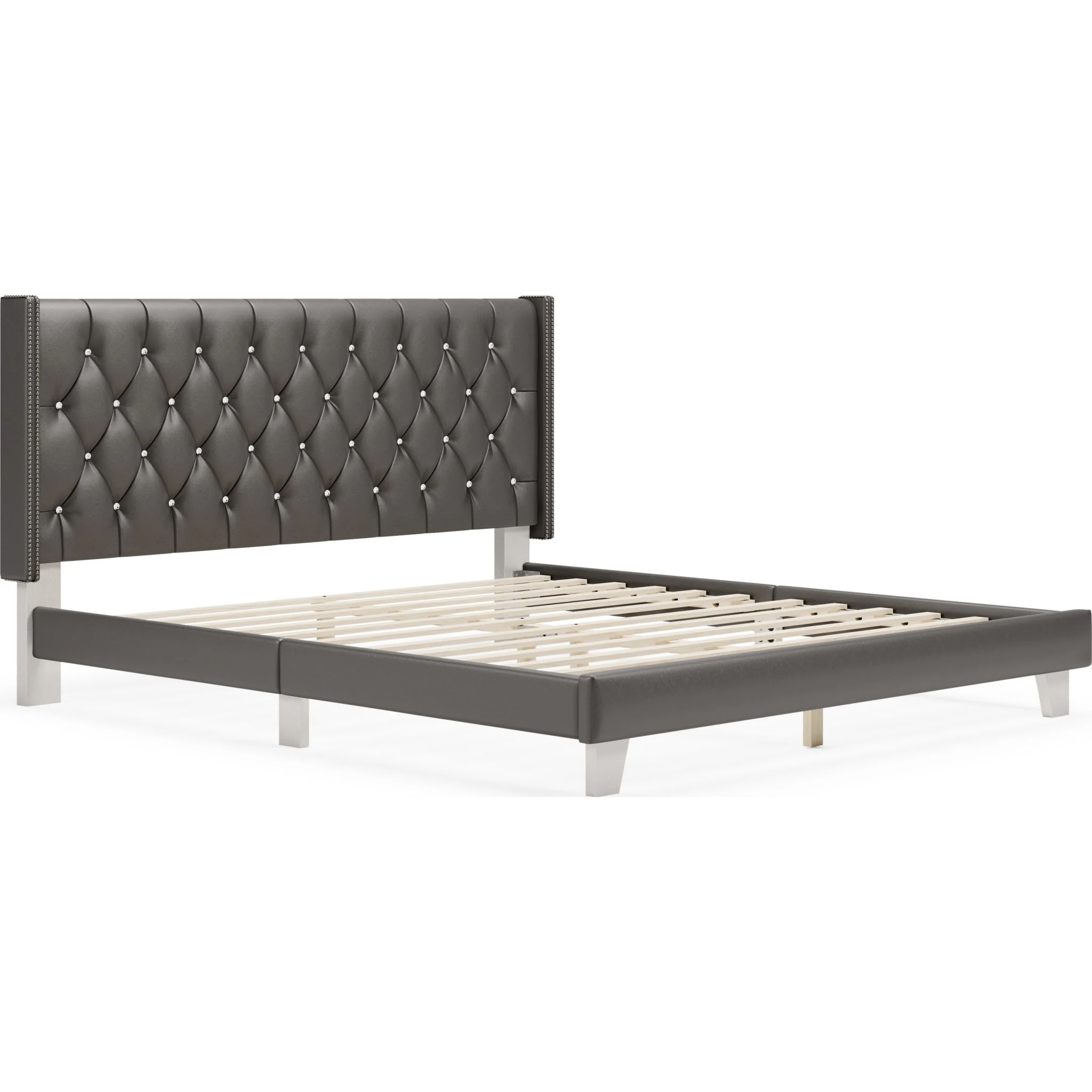 Vintasso Upholstered King Bed - Image 3