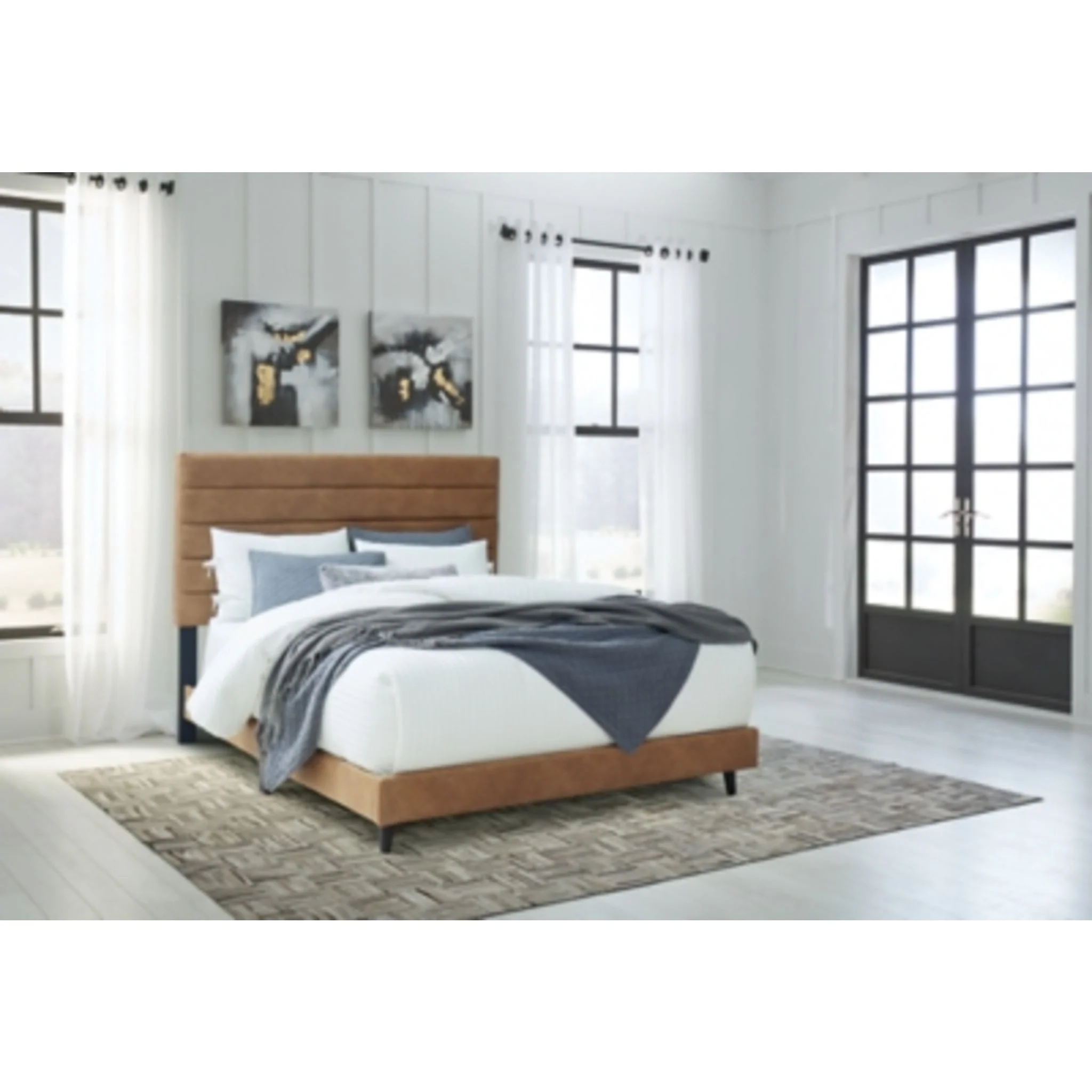 Vintasso Upholstered Queen Bed - Image 10