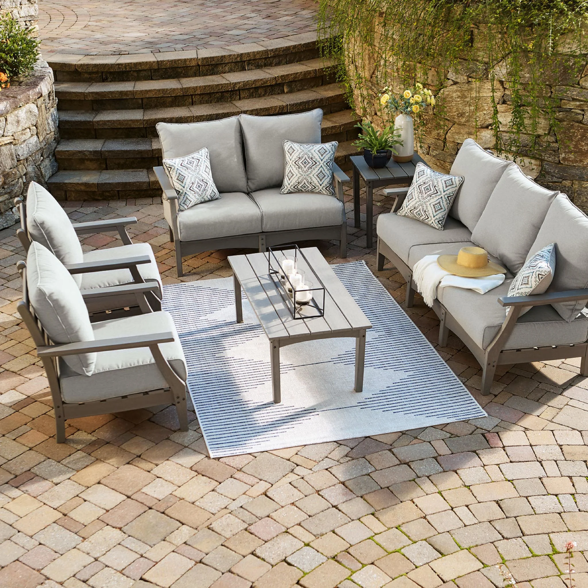 Visola 6 Piece Outdoor Seating - Image 27