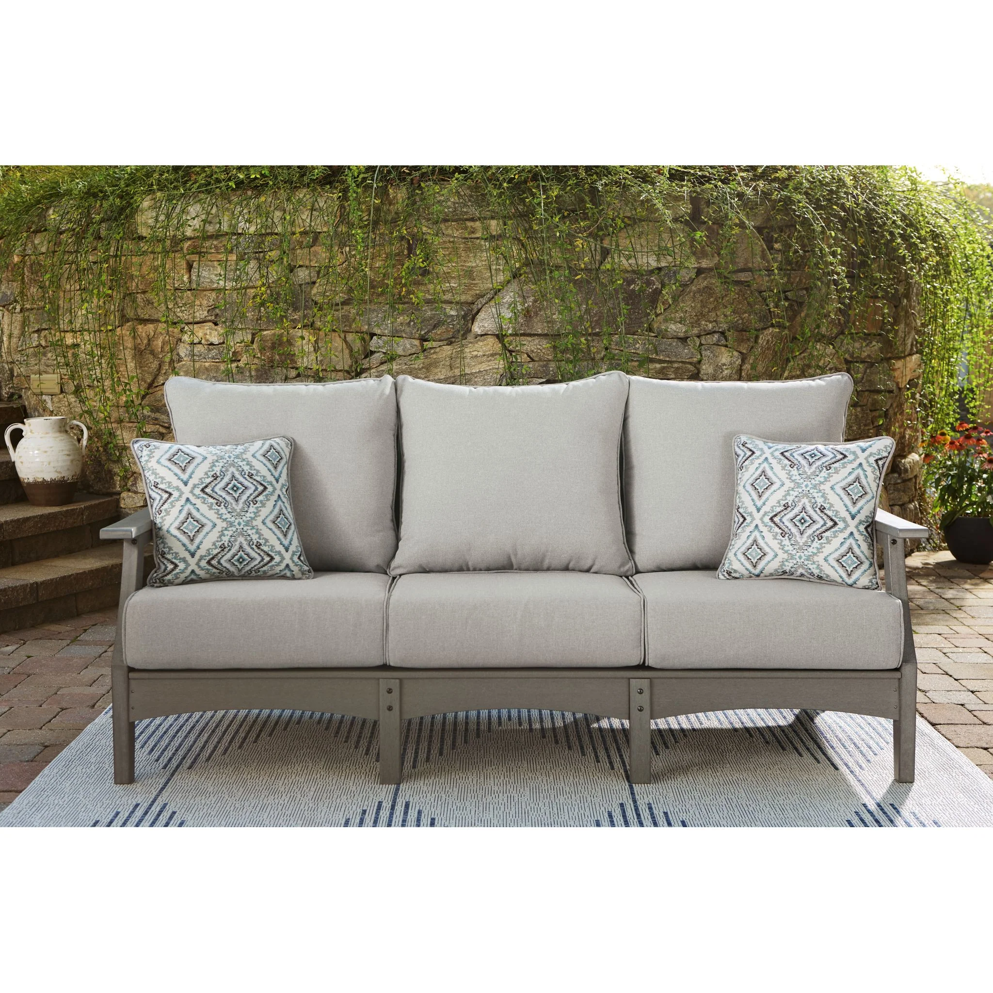 Visola Outdoor Sofa with Cushion - Image 2