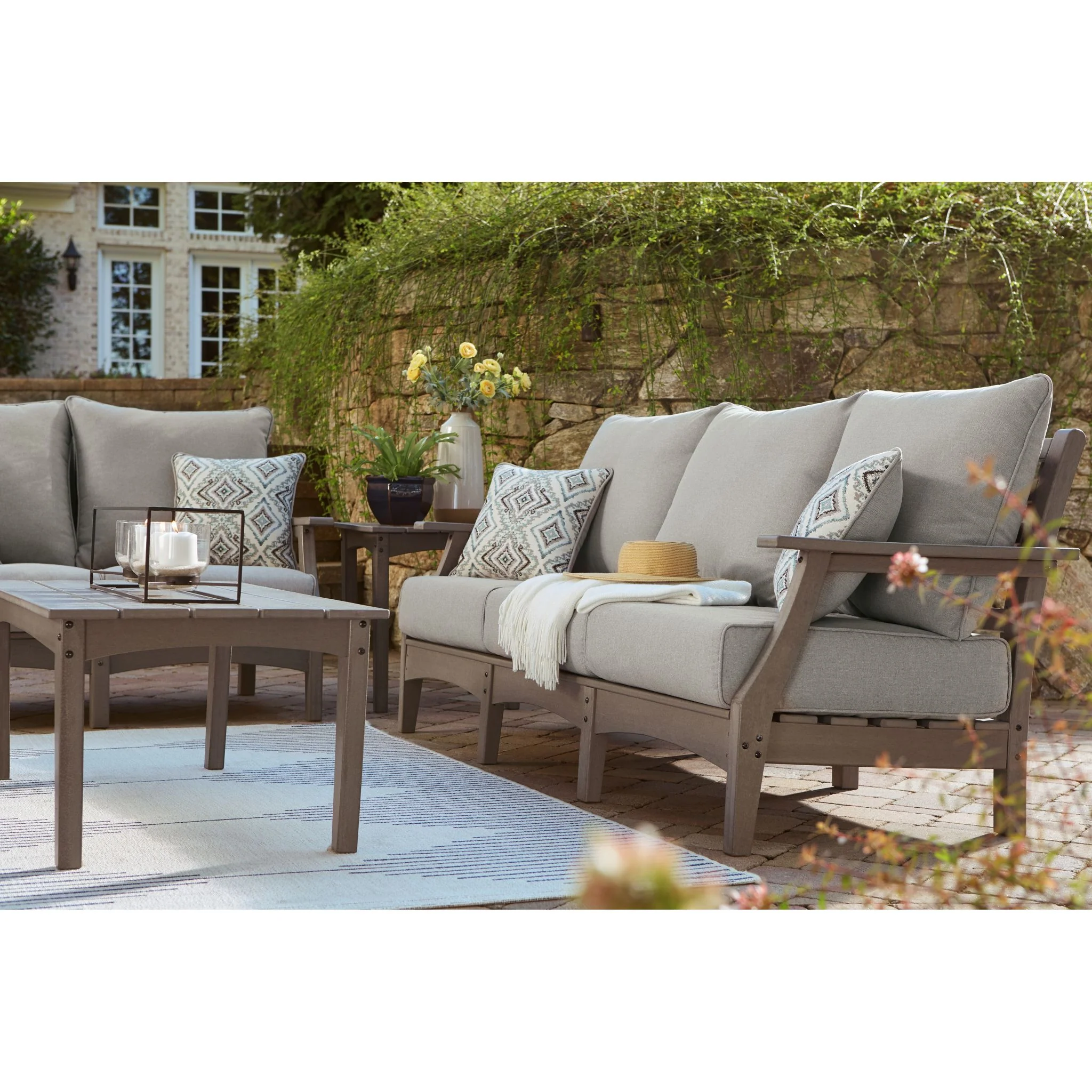 Visola Outdoor Sofa with Cushion - Image 5