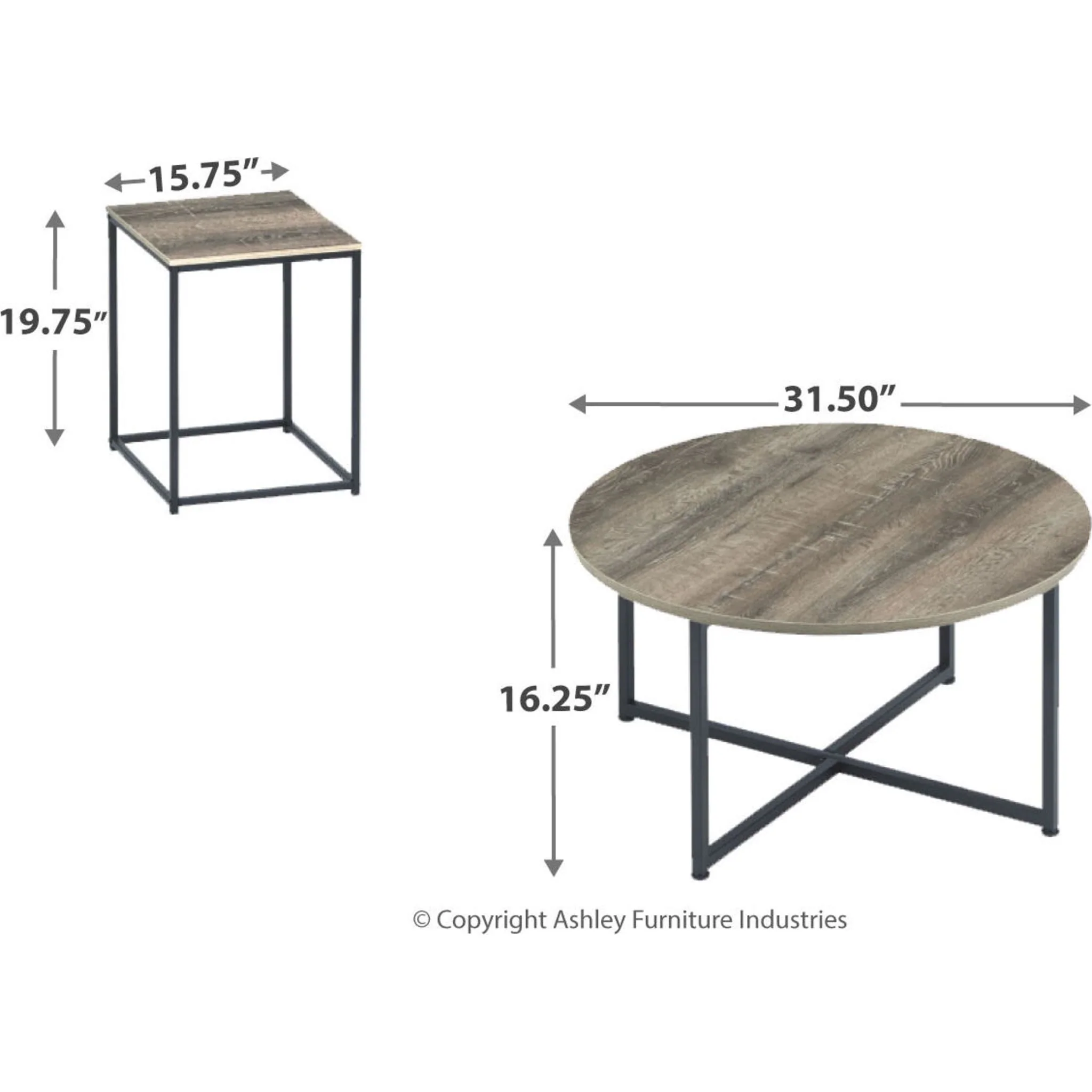Wadeworth Occasional Table Set (set of 3) - Image 9