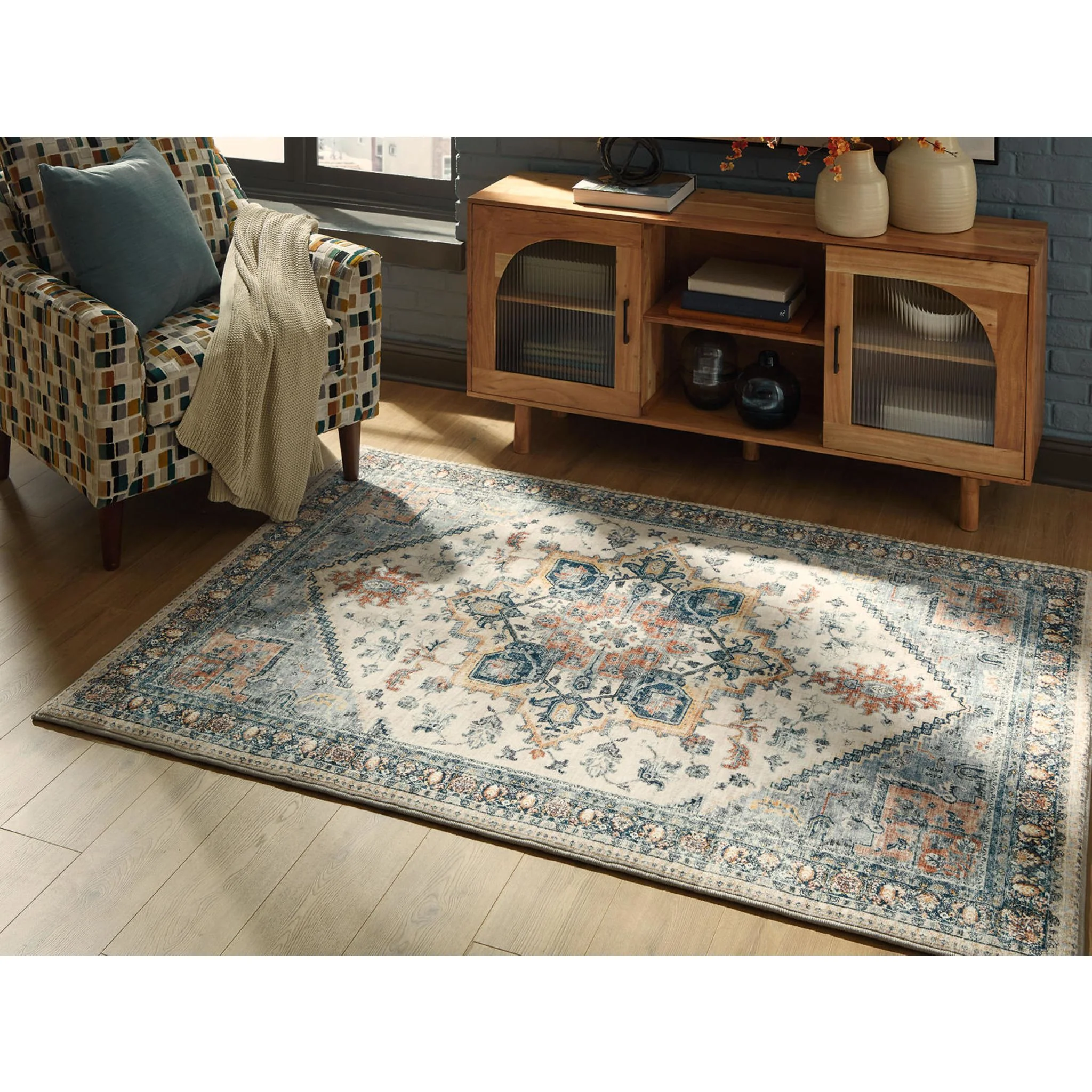 Wallney Area Rug - Image 4