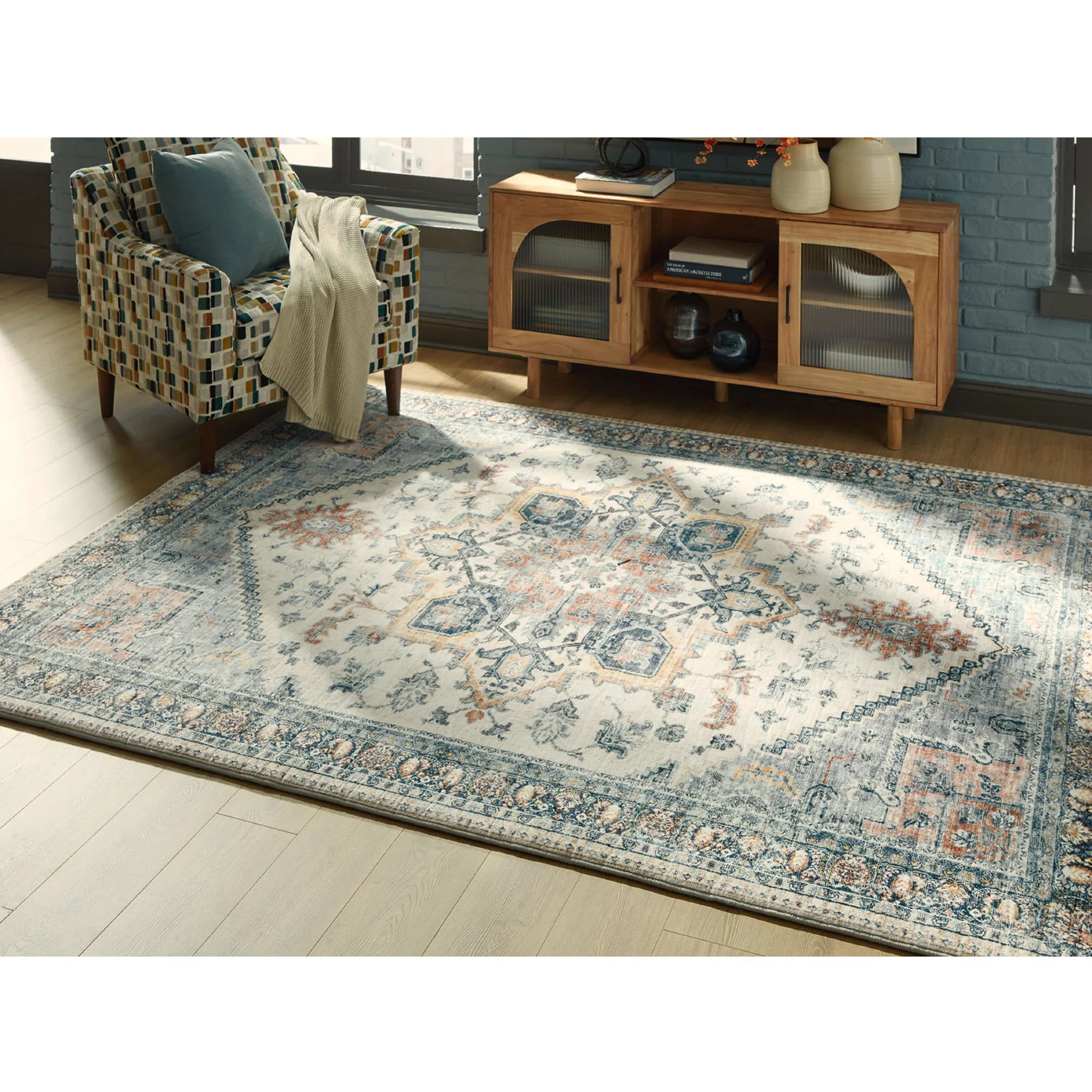Wallney Area Rug - Image 7