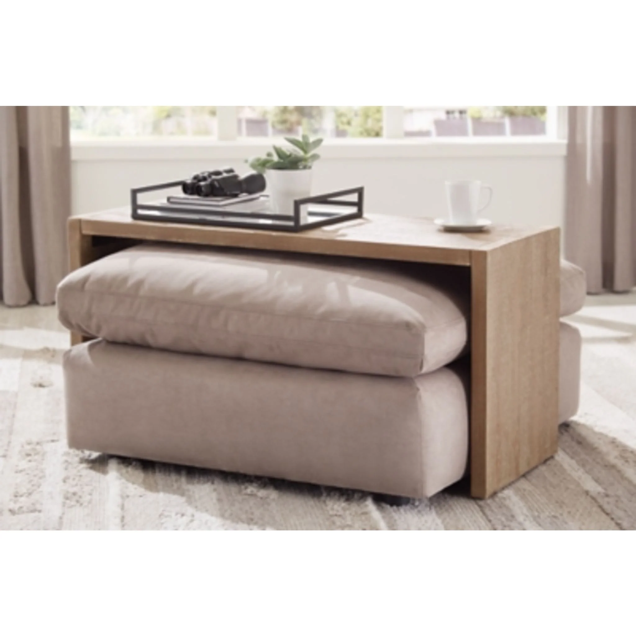 Waltleigh Ottoman Cocktail Table - Image 5