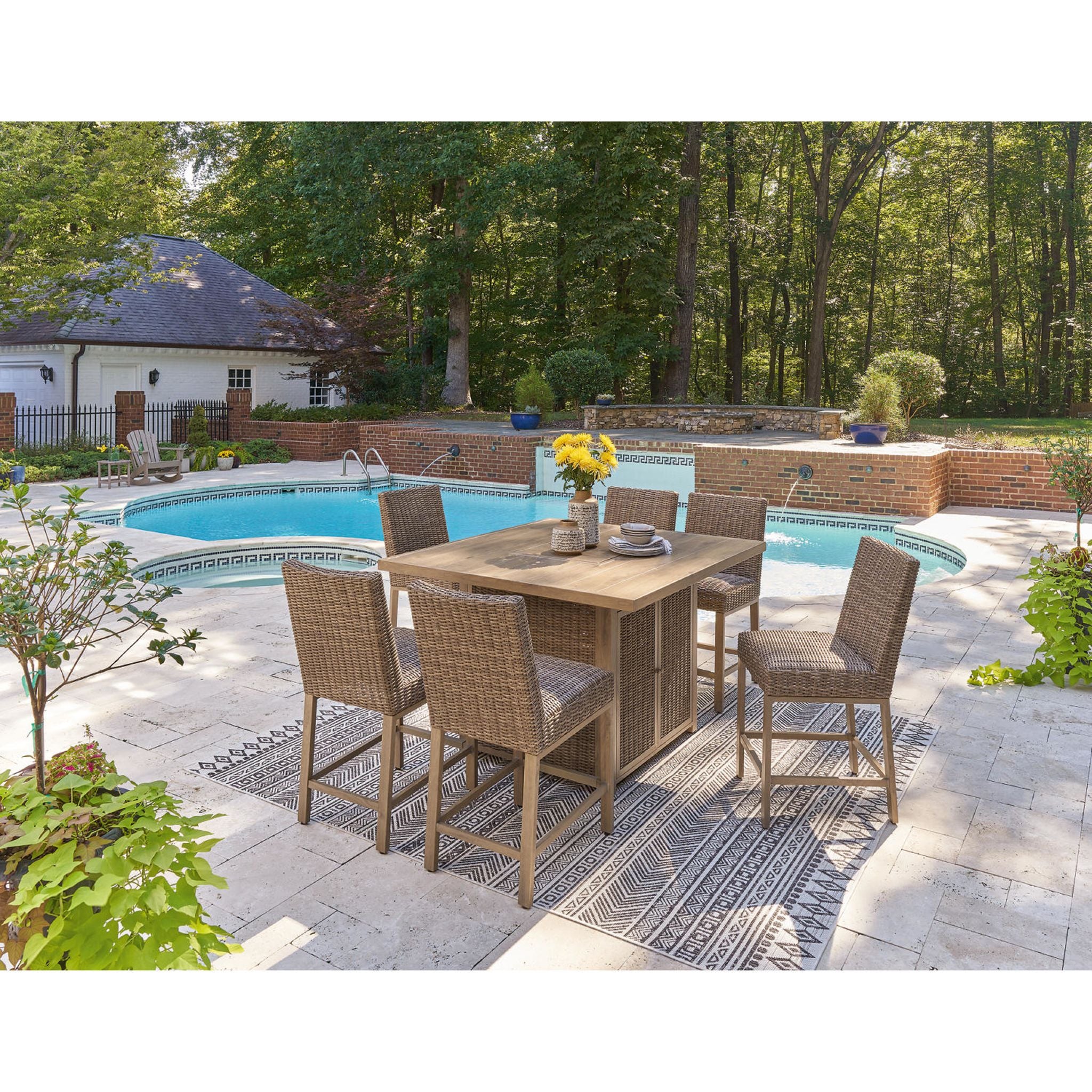 Walton Bridge Outdoor Bar Set - Image 12